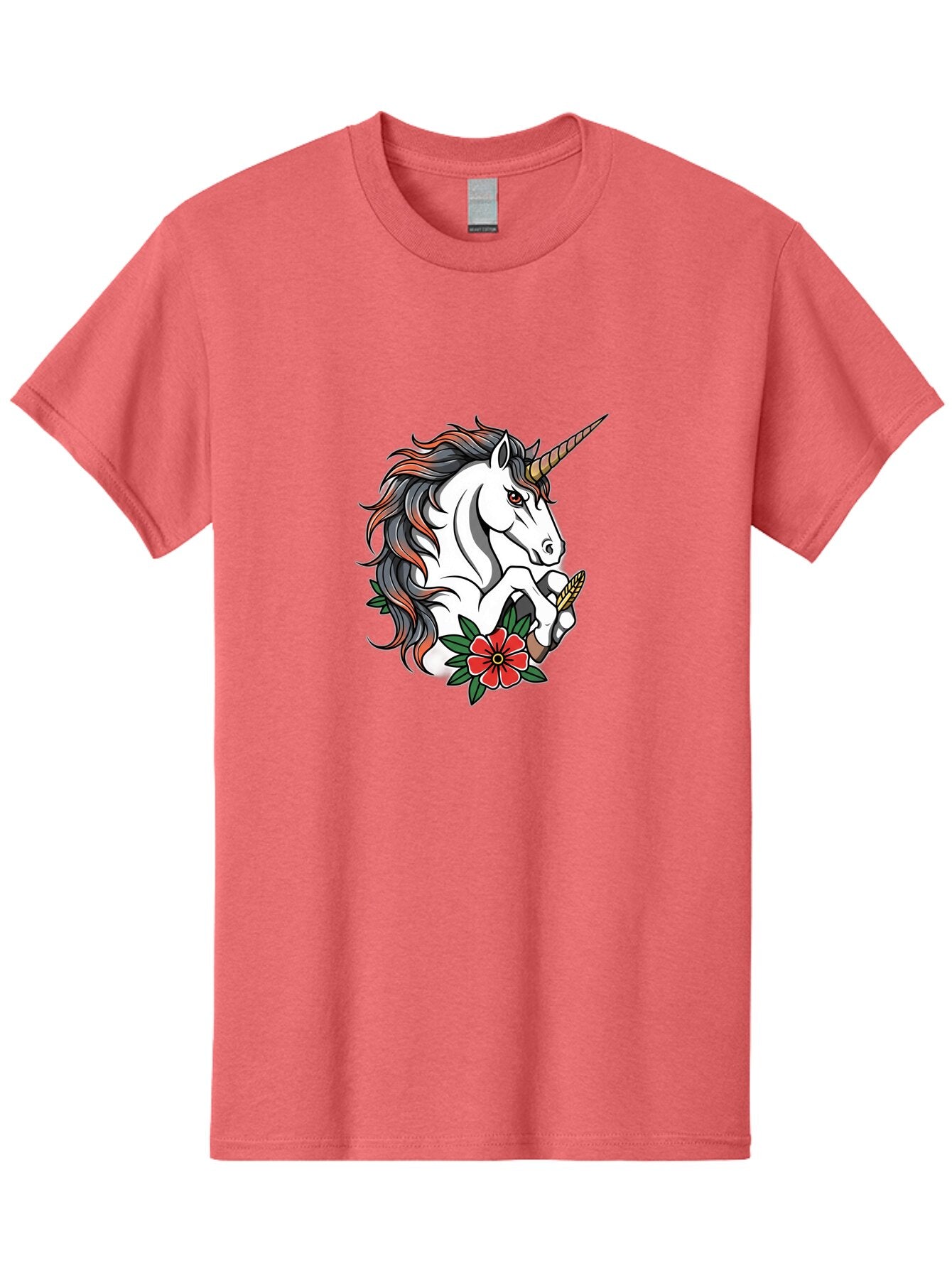 Unicorn-With-Red-Flower Men'S Graphic Tee, 100% Cotton, Comfortable Casual Summer Wear, Machine Washable, Vintage Camera, Old Camera, Antique Camera, Black Camera, Classic Photography, Photography Equipment, Nostalgic Device, Film Camera, Bao989 15