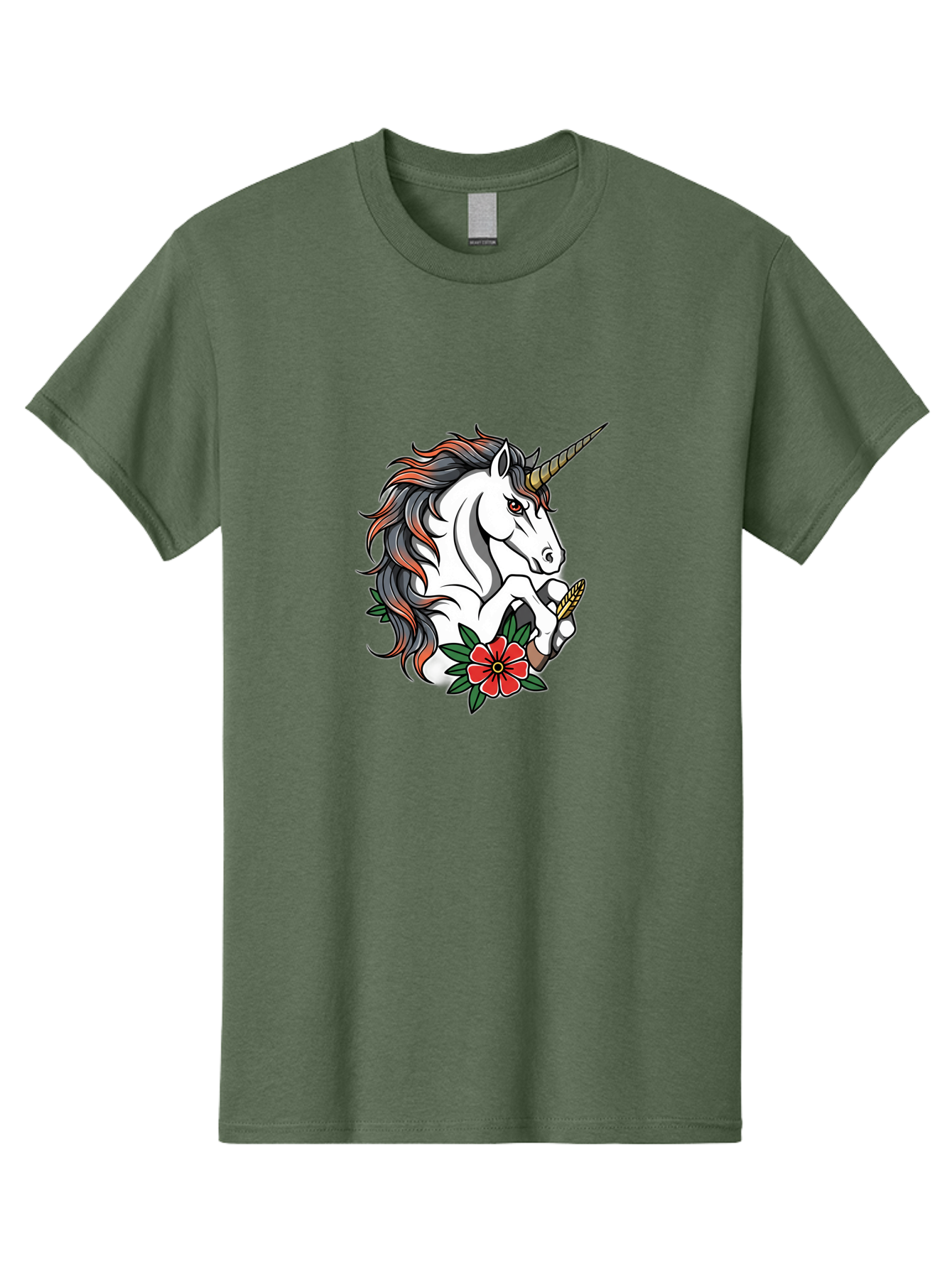 Unicorn-With-Red-Flower Men'S Graphic Tee, 100% Cotton, Comfortable Casual Summer Wear, Machine Washable, Vintage Camera, Old Camera, Antique Camera, Black Camera, Classic Photography, Photography Equipment, Nostalgic Device, Film Camera, Bao989 8