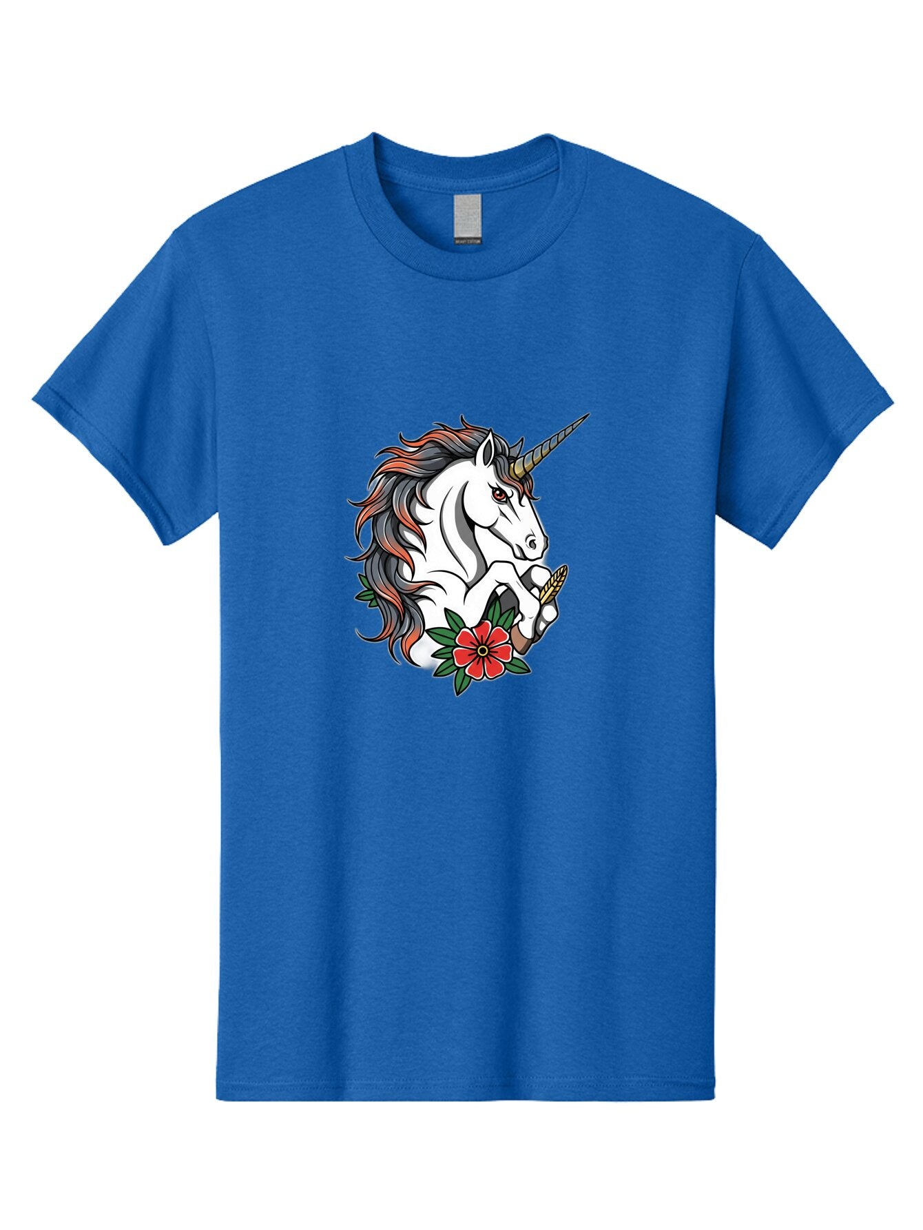 Unicorn-With-Red-Flower Men'S Graphic Tee, 100% Cotton, Comfortable Casual Summer Wear, Machine Washable, Vintage Camera, Old Camera, Antique Camera, Black Camera, Classic Photography, Photography Equipment, Nostalgic Device, Film Camera, Bao989 6
