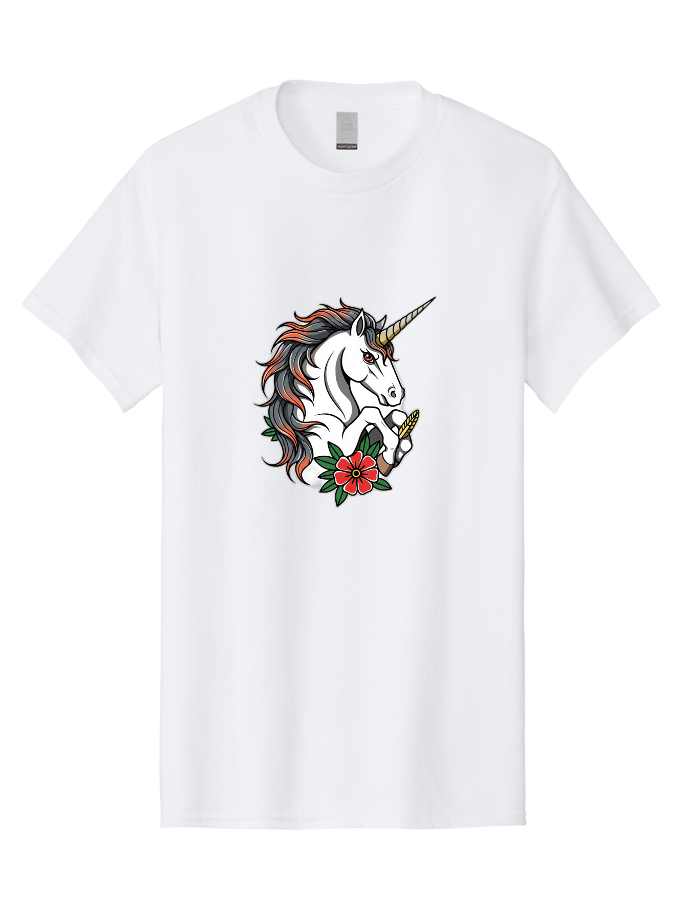 Unicorn-With-Red-Flower Men'S Graphic Tee, 100% Cotton, Comfortable Casual Summer Wear, Machine Washable, Vintage Camera, Old Camera, Antique Camera, Black Camera, Classic Photography, Photography Equipment, Nostalgic Device, Film Camera, Bao989 15