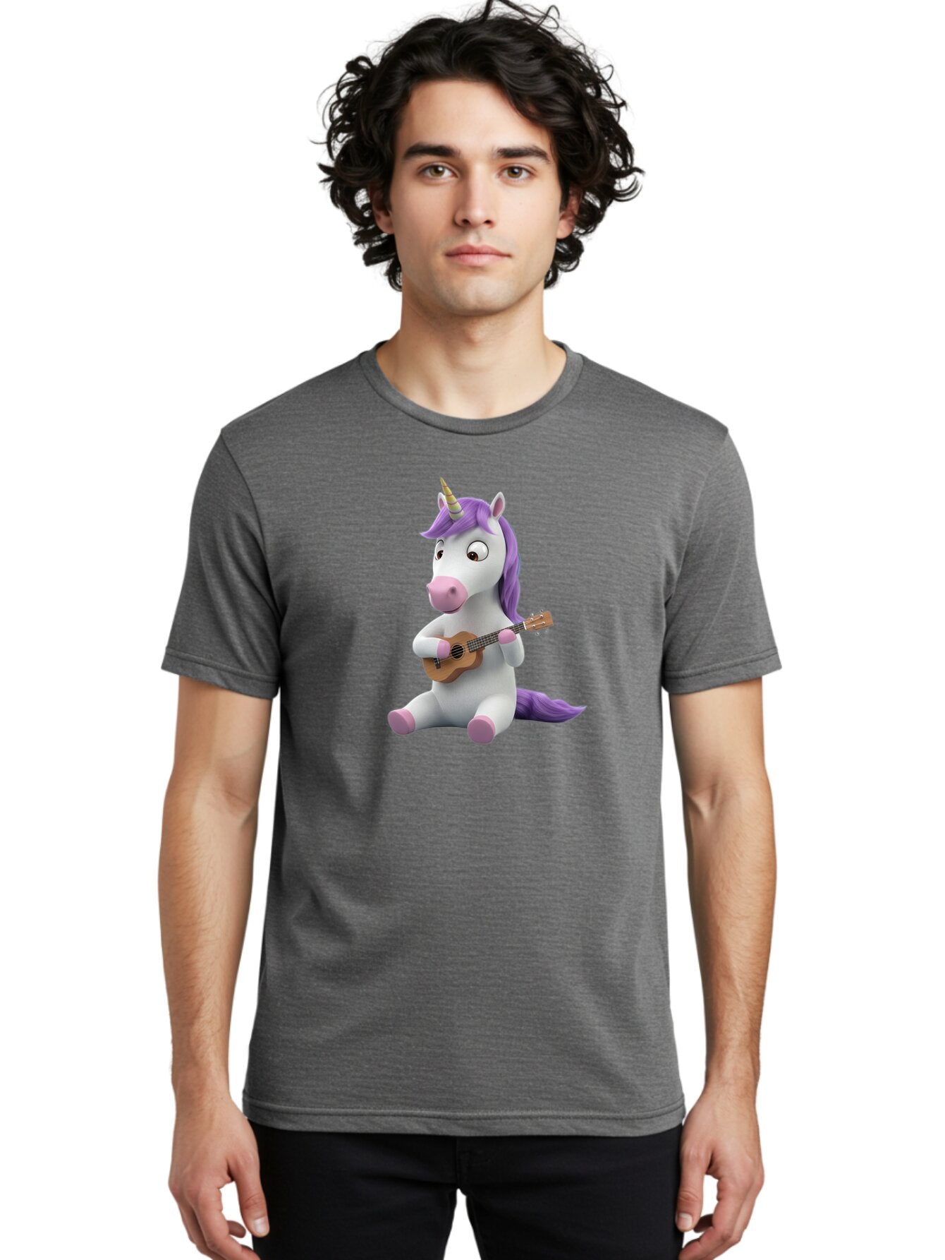 Unicorn-With-Ukulele Men'S Graphic Tee, 100% Cotton, Comfortable Casual Summer Wear, Machine Washable, Vintage Camera, Old Camera, Antique Camera, Black Camera, Classic Photography, Photography Equipment, Nostalgic Device, Film Camera, Bao990 23