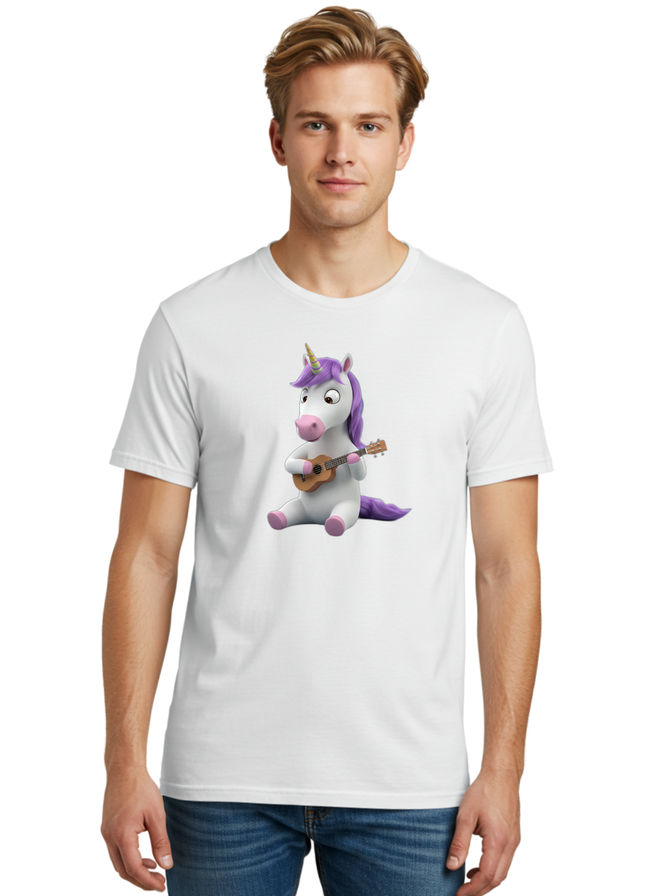 Unicorn-With-Ukulele Men'S Graphic Tee, 100% Cotton, Comfortable Casual Summer Wear, Machine Washable, Vintage Camera, Old Camera, Antique Camera, Black Camera, Classic Photography, Photography Equipment, Nostalgic Device, Film Camera, Bao990 17