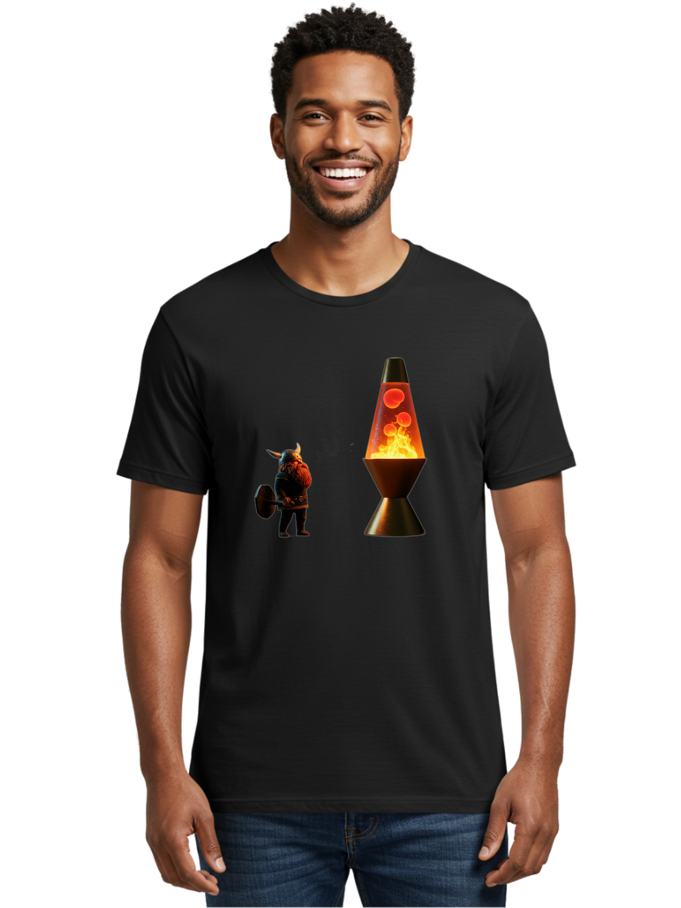 Viking-Lava-Lamp Men'S Graphic Tee, 100% Cotton, Comfortable Casual Summer Wear, Machine Washable, Vintage Camera, Old Camera, Antique Camera, Black Camera, Classic Photography, Photography Equipment, Nostalgic Device, Film Camera, Camera Art Bao994 30