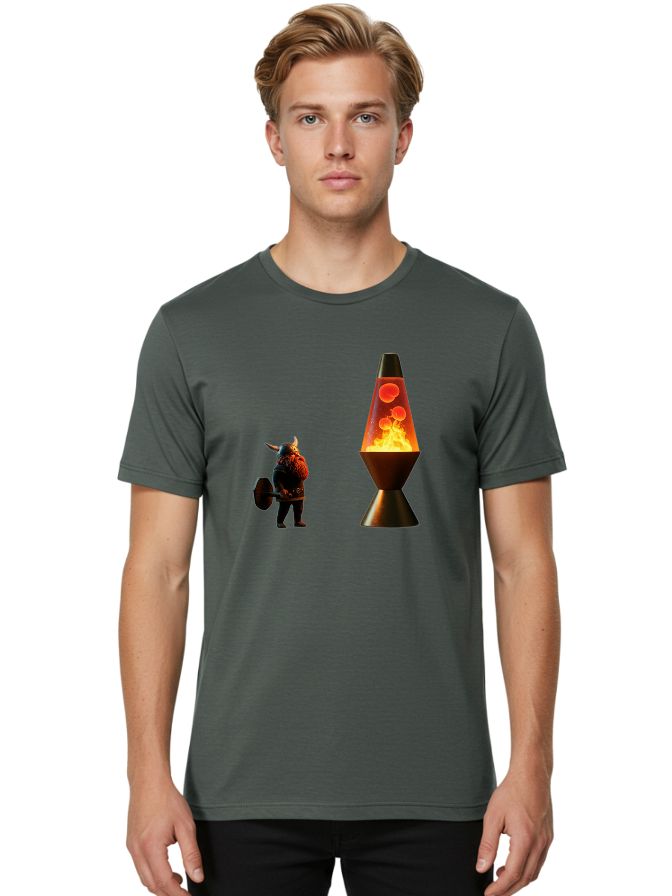 Viking-Lava-Lamp Men'S Graphic Tee, 100% Cotton, Comfortable Casual Summer Wear, Machine Washable, Vintage Camera, Old Camera, Antique Camera, Black Camera, Classic Photography, Photography Equipment, Nostalgic Device, Film Camera, Camera Art Bao994 22