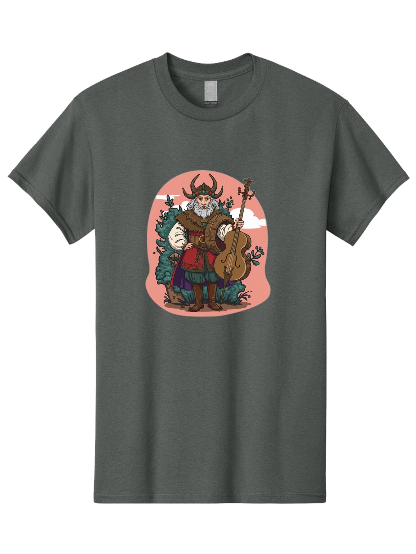 Viking-Musician Men'S Graphic Tee, 100% Cotton, Comfortable Casual Summer Wear, Machine Washable, Vintage Camera, Old Camera, Antique Camera, Black Camera, Classic Photography, Photography Equipment, Nostalgic Device, Film Camera, Camera Art Bao995 1