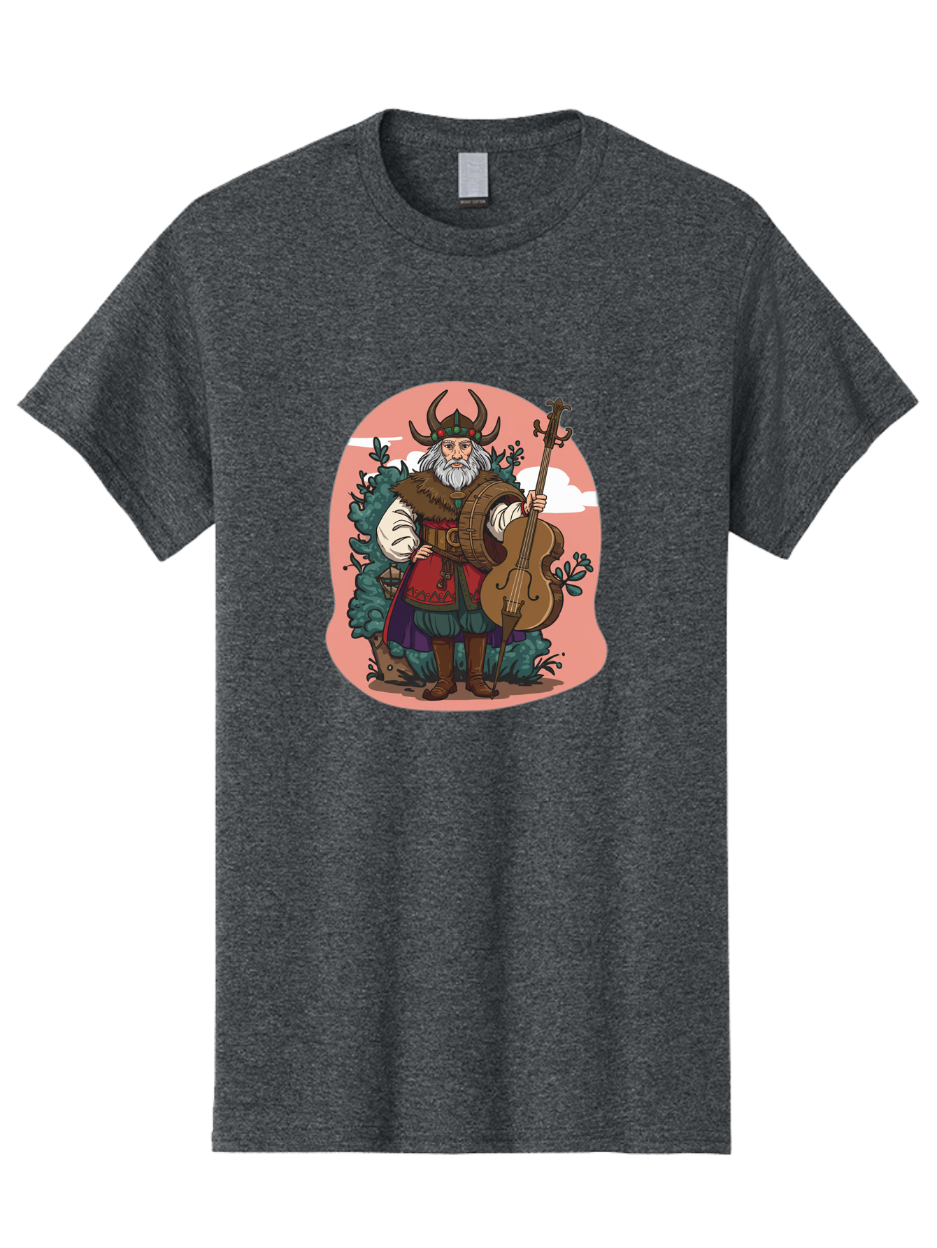 Viking-Musician Men'S Graphic Tee, 100% Cotton, Comfortable Casual Summer Wear, Machine Washable, Vintage Camera, Old Camera, Antique Camera, Black Camera, Classic Photography, Photography Equipment, Nostalgic Device, Film Camera, Camera Art Bao995