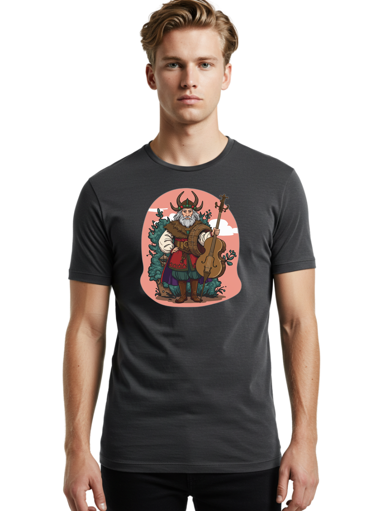 Viking-Musician Men'S Graphic Tee, 100% Cotton, Comfortable Casual Summer Wear, Machine Washable, Vintage Camera, Old Camera, Antique Camera, Black Camera, Classic Photography, Photography Equipment, Nostalgic Device, Film Camera, Camera Art Bao995 16