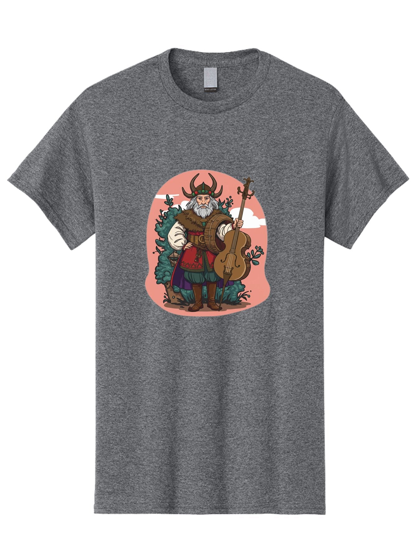 Viking-Musician Men'S Graphic Tee, 100% Cotton, Comfortable Casual Summer Wear, Machine Washable, Vintage Camera, Old Camera, Antique Camera, Black Camera, Classic Photography, Photography Equipment, Nostalgic Device, Film Camera, Camera Art Bao995 2