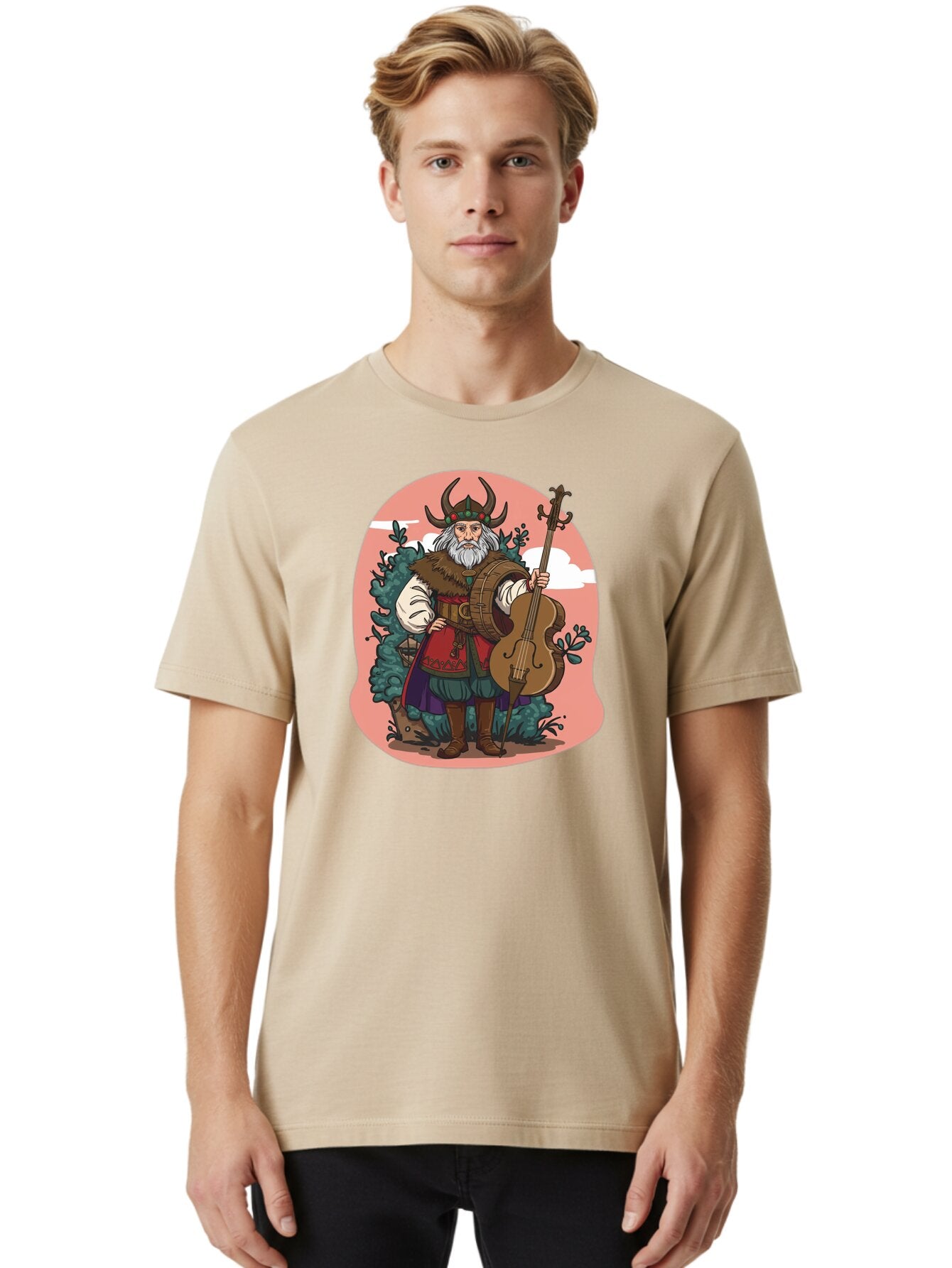 Viking-Musician Men'S Graphic Tee, 100% Cotton, Comfortable Casual Summer Wear, Machine Washable, Vintage Camera, Old Camera, Antique Camera, Black Camera, Classic Photography, Photography Equipment, Nostalgic Device, Film Camera, Camera Art Bao995 26