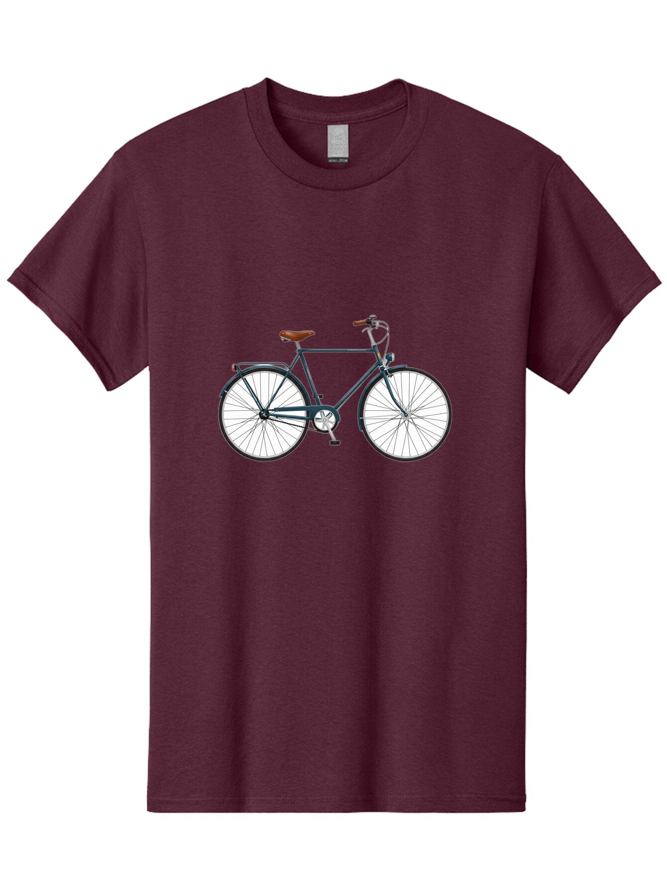Vintage-Bicycle Men'S Graphic Tee, 100% Cotton, Comfortable Casual Summer Wear, Machine Washable, Vintage Camera, Old Camera, Antique Camera, Black Camera, Classic Photography, Photography Equipment, Nostalgic Device, Film Camera, Camera Art Bao997 3