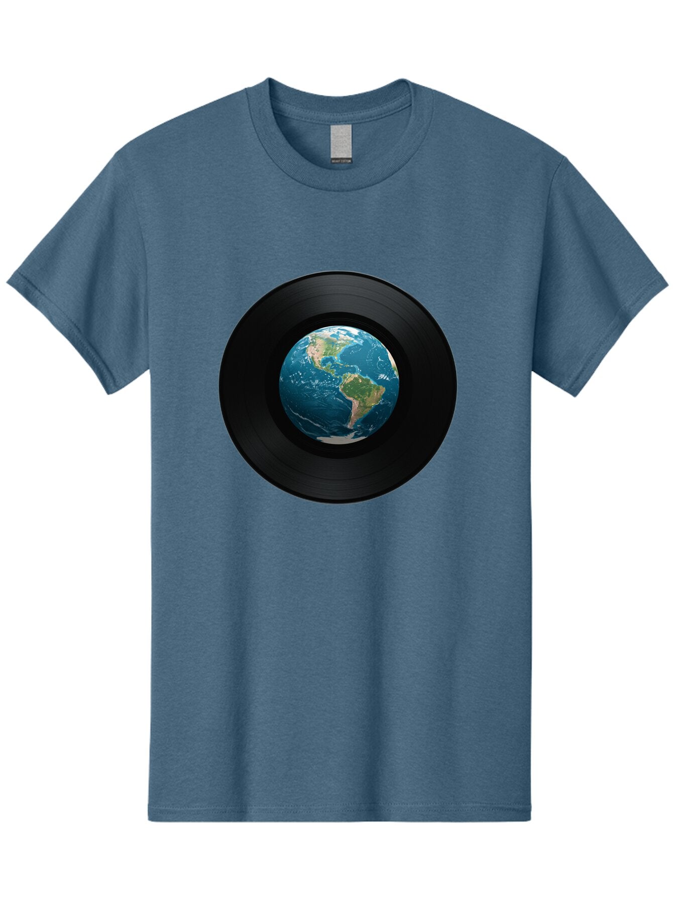 Vinyl-Record-Earth Men'S Graphic Tee, 100% Cotton, Comfortable Casual Summer Wear, Machine Washable, Vintage Camera, Old Camera, Antique Camera, Black Camera, Classic Photography, Photography Equipment, Nostalgic Device, Film Camera, Bao998 13