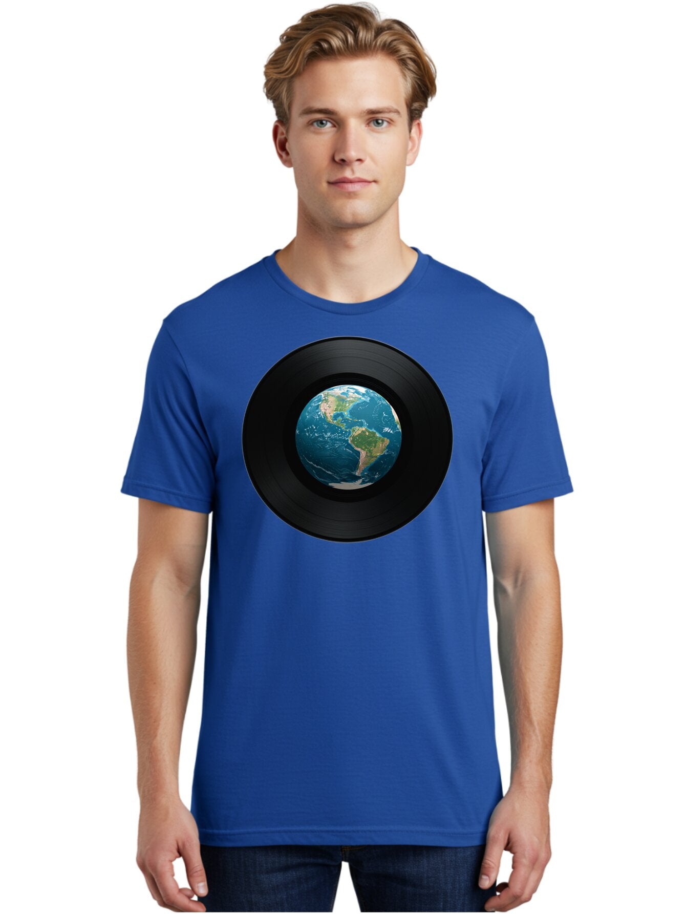 Vinyl-Record-Earth Men'S Graphic Tee, 100% Cotton, Comfortable Casual Summer Wear, Machine Washable, Vintage Camera, Old Camera, Antique Camera, Black Camera, Classic Photography, Photography Equipment, Nostalgic Device, Film Camera, Bao998 19