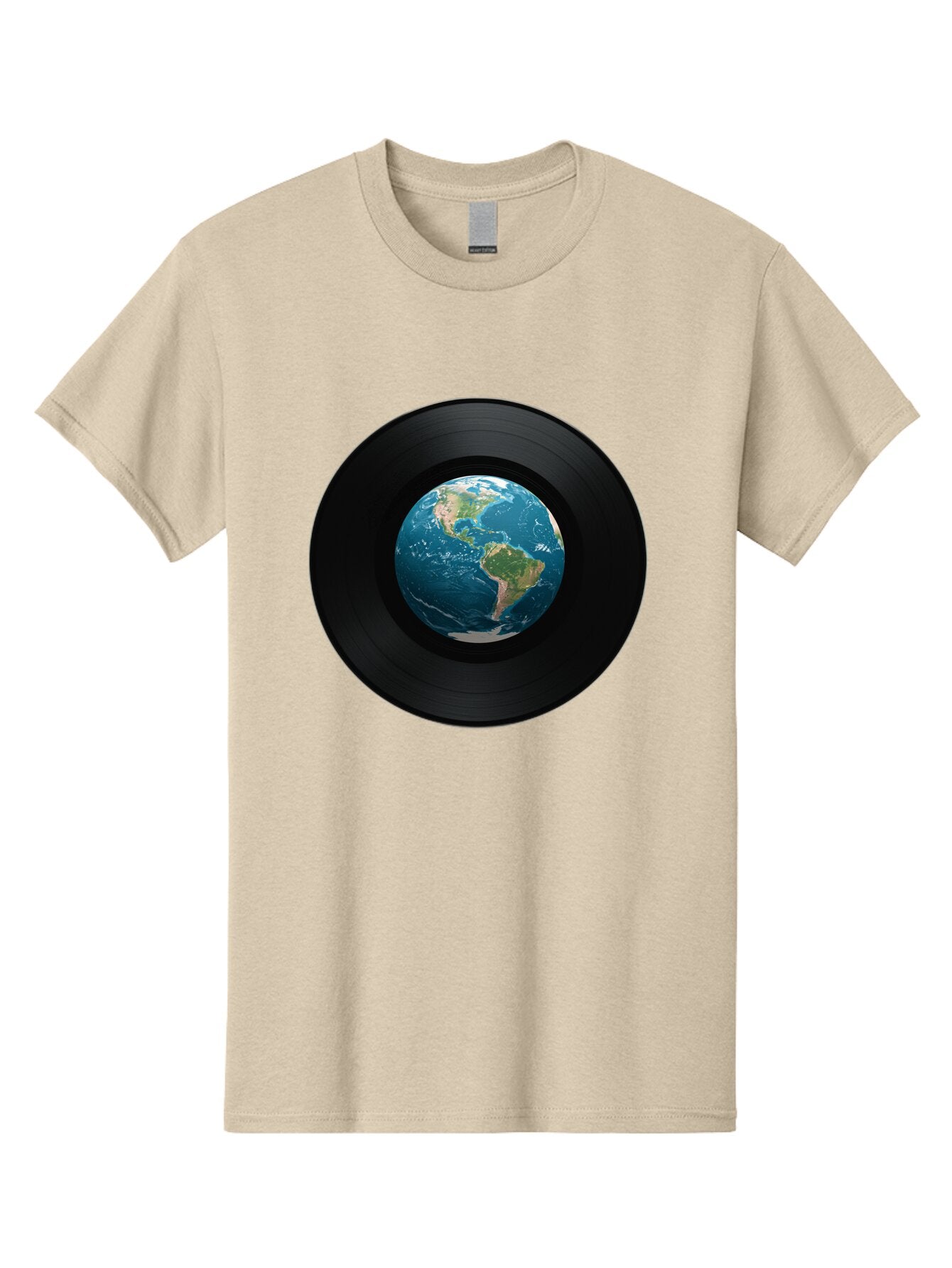 Vinyl-Record-Earth Men'S Graphic Tee, 100% Cotton, Comfortable Casual Summer Wear, Machine Washable, Vintage Camera, Old Camera, Antique Camera, Black Camera, Classic Photography, Photography Equipment, Nostalgic Device, Film Camera, Bao998 10
