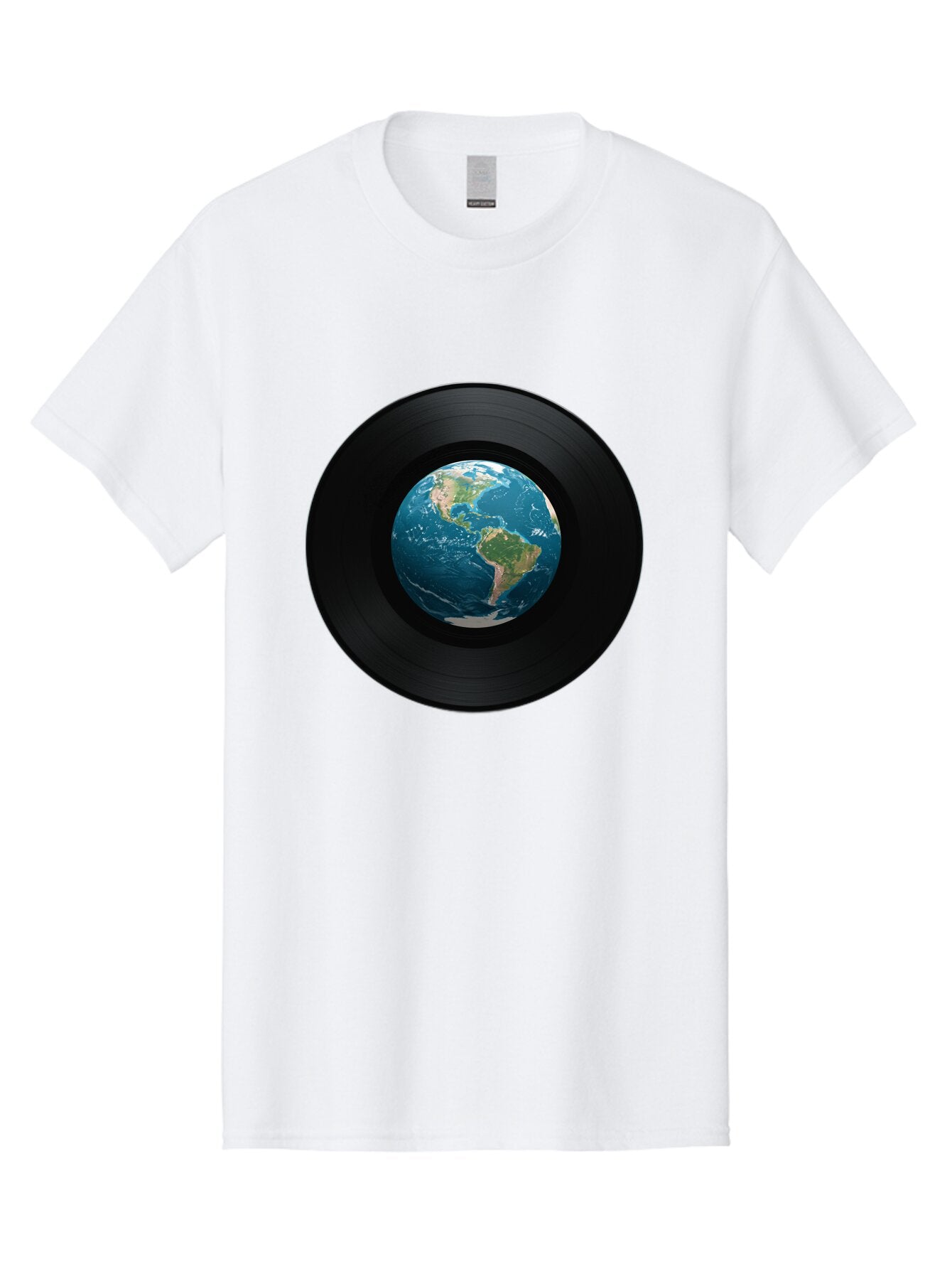 Vinyl-Record-Earth Men'S Graphic Tee, 100% Cotton, Comfortable Casual Summer Wear, Machine Washable, Vintage Camera, Old Camera, Antique Camera, Black Camera, Classic Photography, Photography Equipment, Nostalgic Device, Film Camera, Bao998 9