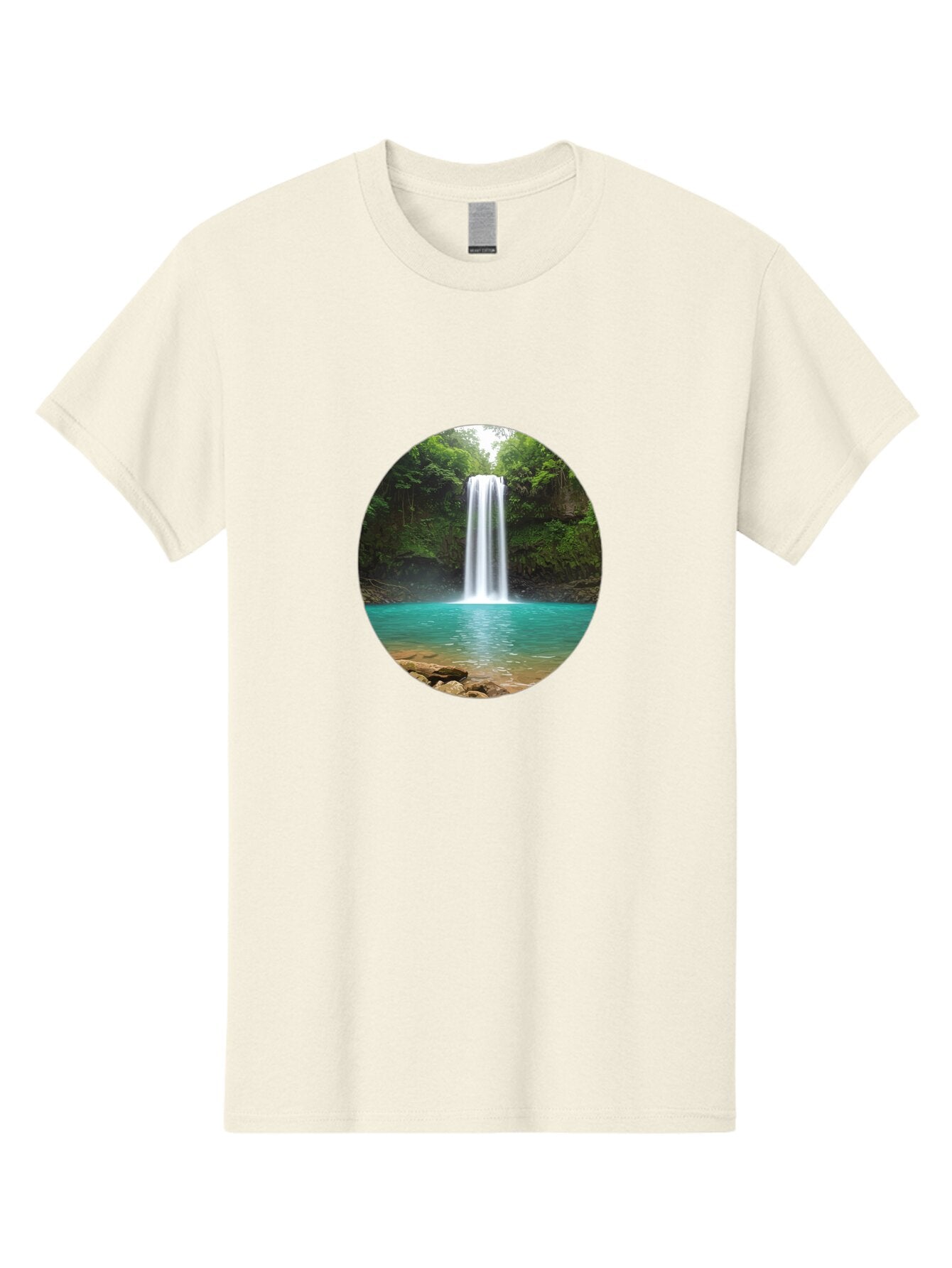 Waterfall Men'S Graphic Tee, 100% Cotton, Comfortable Casual Summer Wear, Machine Washable, Vintage Camera, Old Camera, Antique Camera, Black Camera, Classic Photography, Photography Equipment, Nostalgic Device, Film Camera, Camera Art Bao999 5