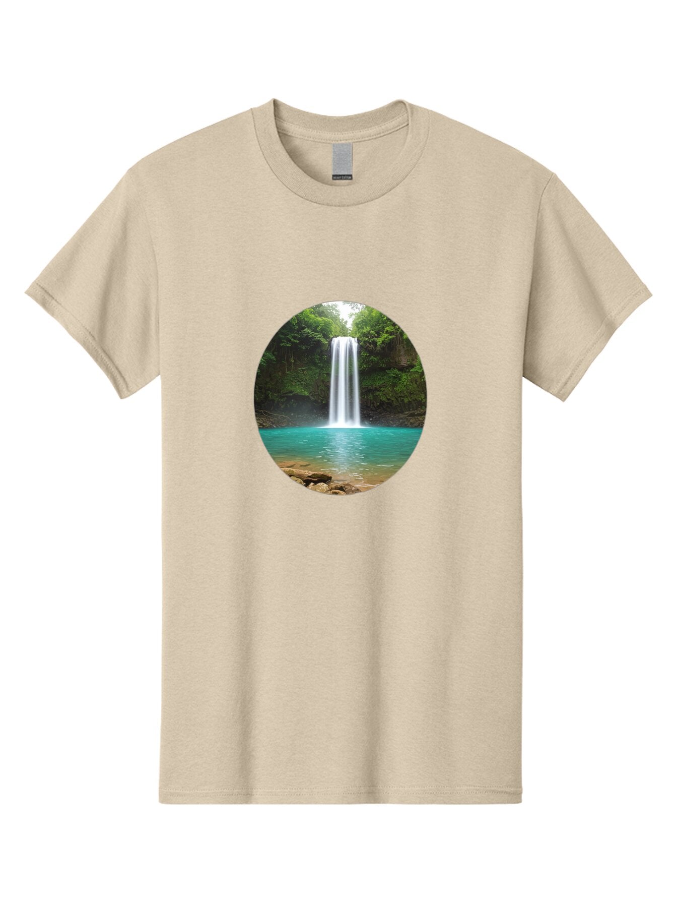 Waterfall Men'S Graphic Tee, 100% Cotton, Comfortable Casual Summer Wear, Machine Washable, Vintage Camera, Old Camera, Antique Camera, Black Camera, Classic Photography, Photography Equipment, Nostalgic Device, Film Camera, Camera Art Bao999 13