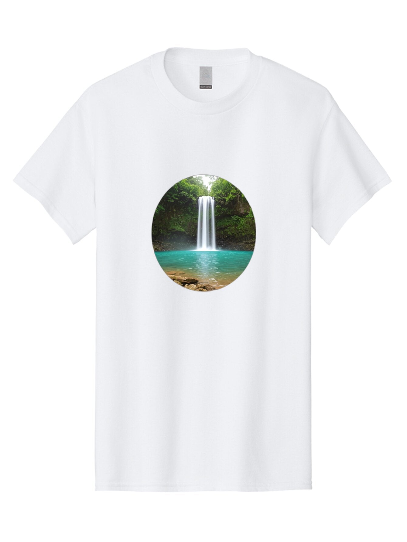 Waterfall Men'S Graphic Tee, 100% Cotton, Comfortable Casual Summer Wear, Machine Washable, Vintage Camera, Old Camera, Antique Camera, Black Camera, Classic Photography, Photography Equipment, Nostalgic Device, Film Camera, Camera Art Bao999 12