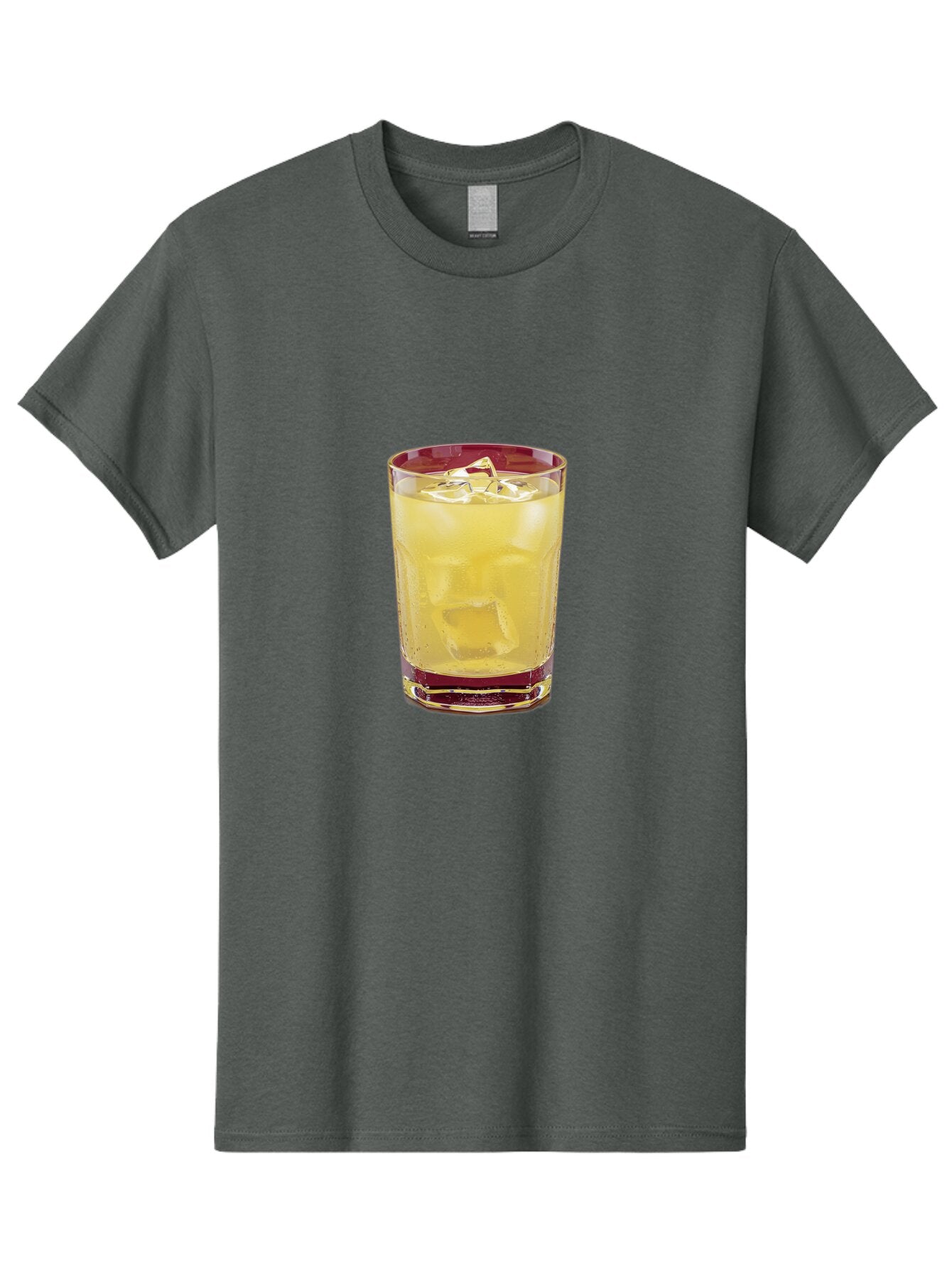Whiskey-On-The-Rocks Men'S Graphic Tee, 100% Cotton, Comfortable Casual Summer Wear, Machine Washable, Vintage Camera, Old Camera, Antique Camera, Black Camera, Classic Photography, Photography Equipment, Nostalgic Device, Film Camera, Bap002