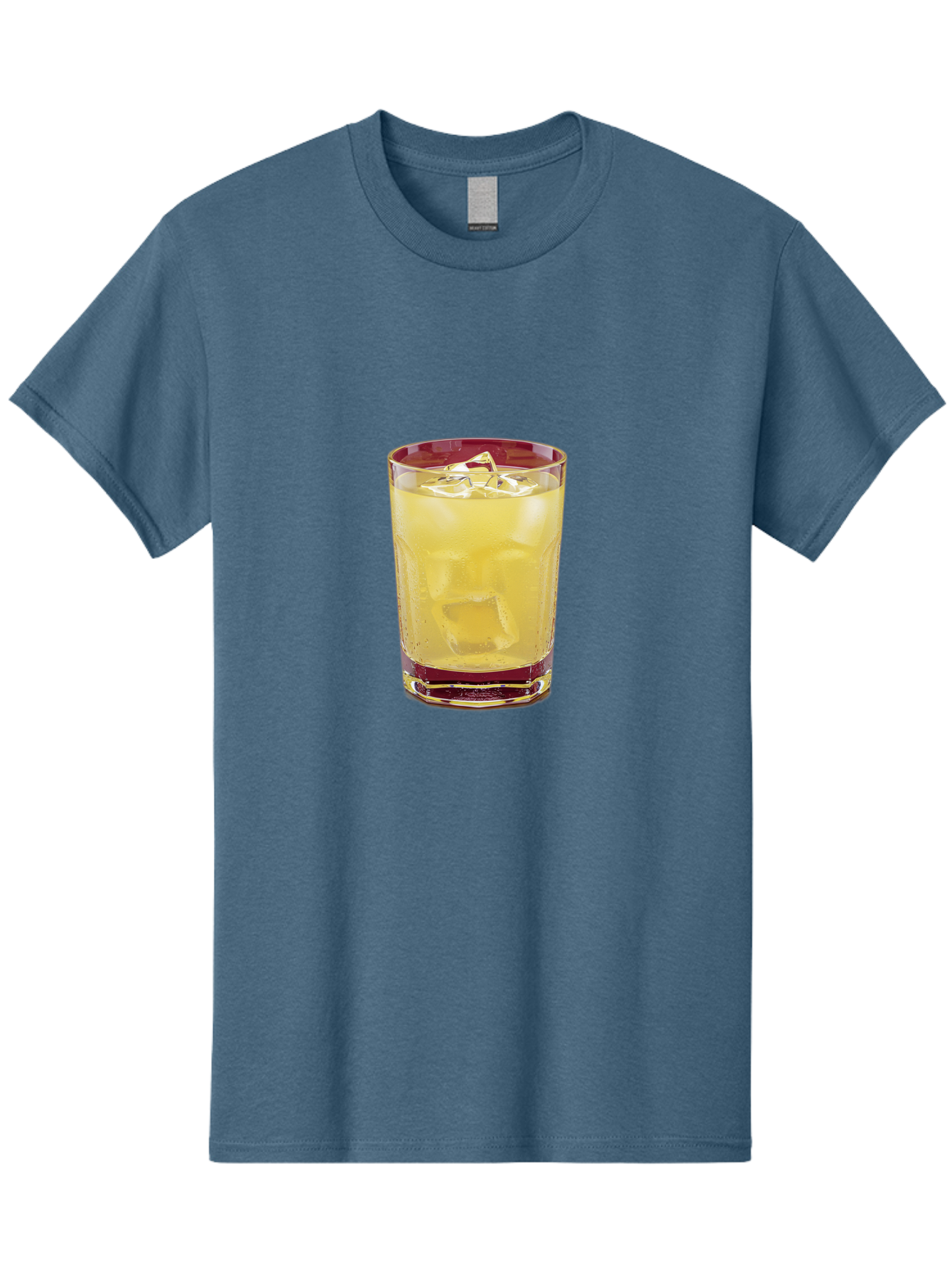 Whiskey-On-The-Rocks Men'S Graphic Tee, 100% Cotton, Comfortable Casual Summer Wear, Machine Washable, Vintage Camera, Old Camera, Antique Camera, Black Camera, Classic Photography, Photography Equipment, Nostalgic Device, Film Camera, Bap002