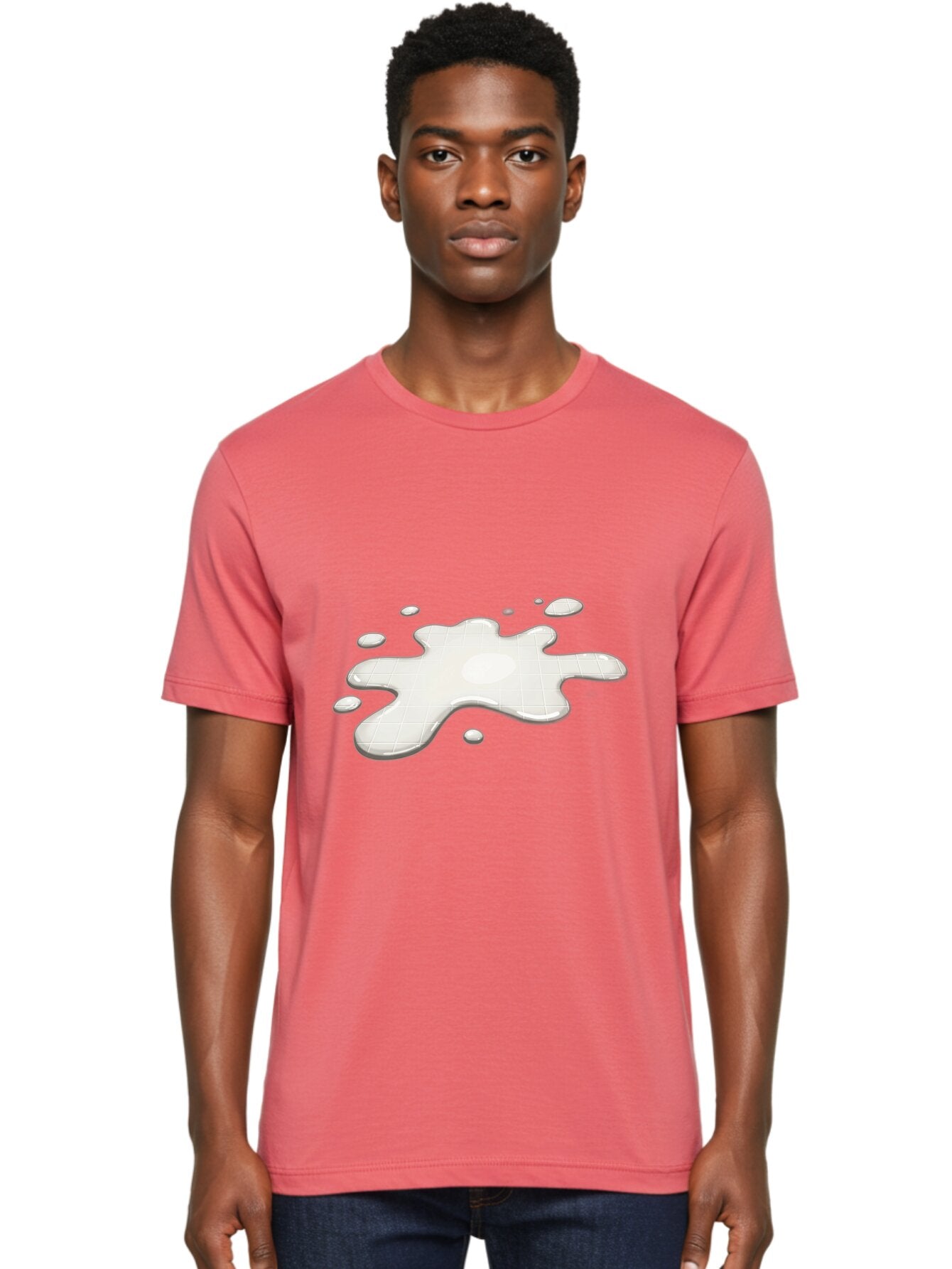 White-Paint-Splash Men'S Graphic Tee, 100% Cotton, Comfortable Casual Summer Wear, Machine Washable, Vintage Camera, Old Camera, Antique Camera, Black Camera, Classic Photography, Photography Equipment, Nostalgic Device, Film Camera, Bap004 23