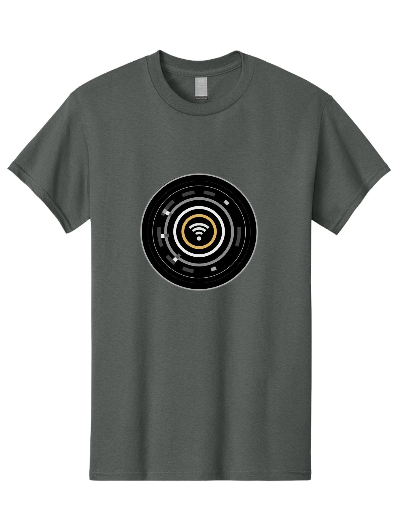 Wifi-Icon Men'S Graphic Tee, 100% Cotton, Comfortable Casual Summer Wear, Machine Washable, Vintage Camera, Old Camera, Antique Camera, Black Camera, Classic Photography, Photography Equipment, Nostalgic Device, Film Camera, Camera Art Bap005