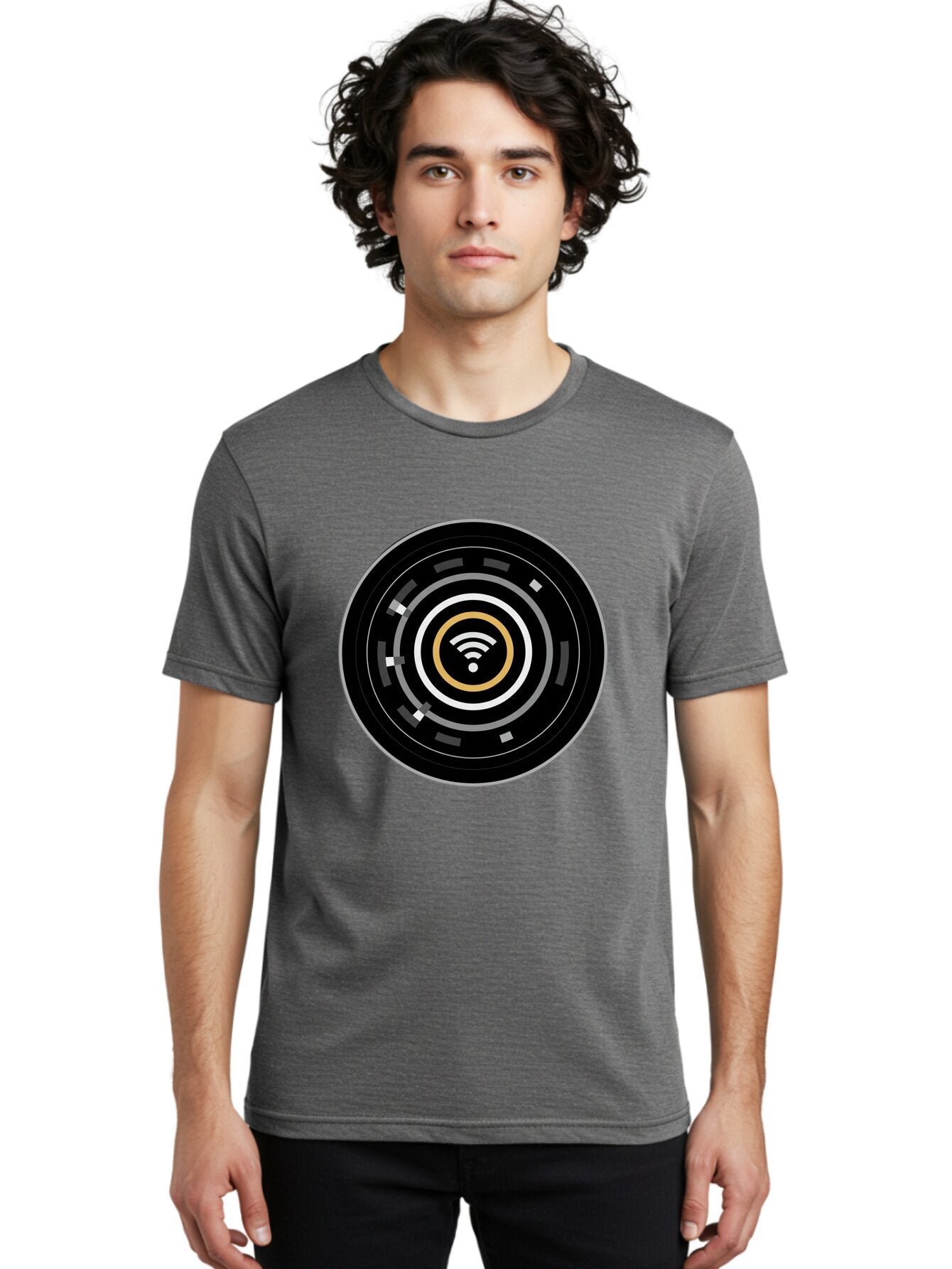 Wifi-Icon Men'S Graphic Tee, 100% Cotton, Comfortable Casual Summer Wear, Machine Washable, Vintage Camera, Old Camera, Antique Camera, Black Camera, Classic Photography, Photography Equipment, Nostalgic Device, Film Camera, Camera Art Bap005 25