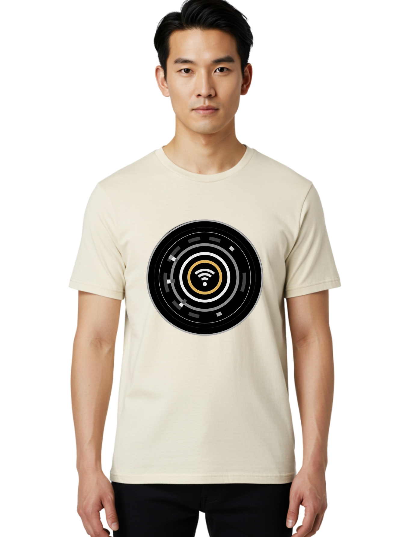 Wifi-Icon Men'S Graphic Tee, 100% Cotton, Comfortable Casual Summer Wear, Machine Washable, Vintage Camera, Old Camera, Antique Camera, Black Camera, Classic Photography, Photography Equipment, Nostalgic Device, Film Camera, Camera Art Bap005 19