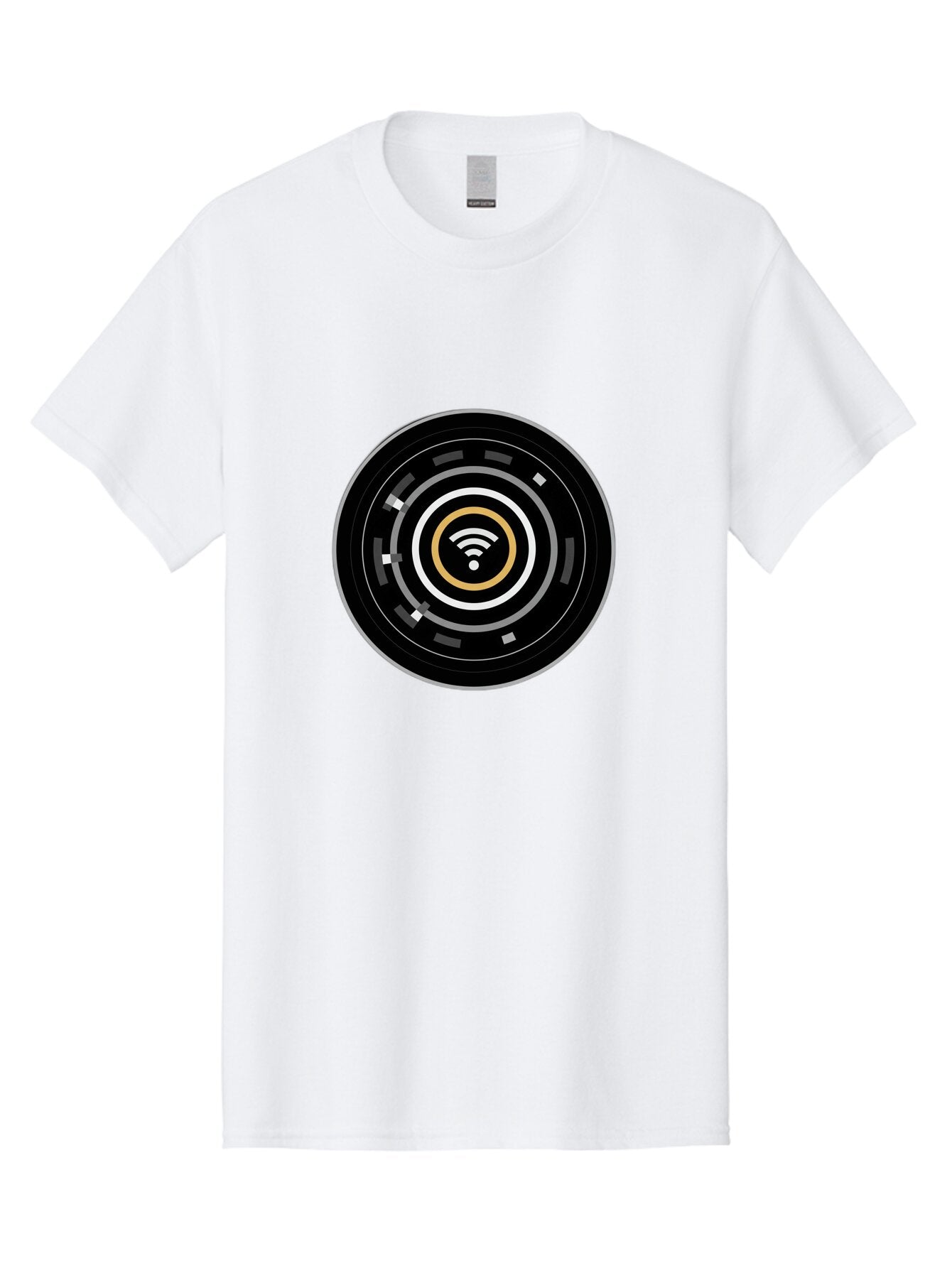 Wifi-Icon Men'S Graphic Tee, 100% Cotton, Comfortable Casual Summer Wear, Machine Washable, Vintage Camera, Old Camera, Antique Camera, Black Camera, Classic Photography, Photography Equipment, Nostalgic Device, Film Camera, Camera Art Bap005 4