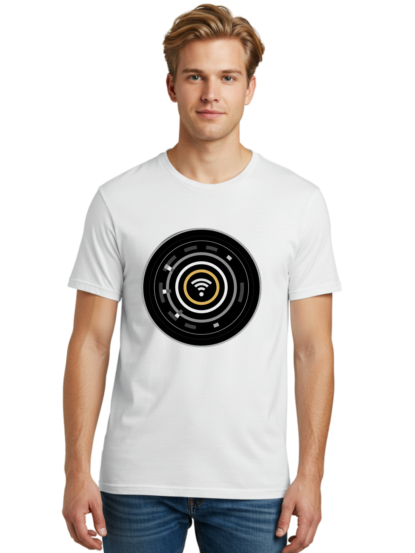 Wifi-Icon Men'S Graphic Tee, 100% Cotton, Comfortable Casual Summer Wear, Machine Washable, Vintage Camera, Old Camera, Antique Camera, Black Camera, Classic Photography, Photography Equipment, Nostalgic Device, Film Camera, Camera Art Bap005 27