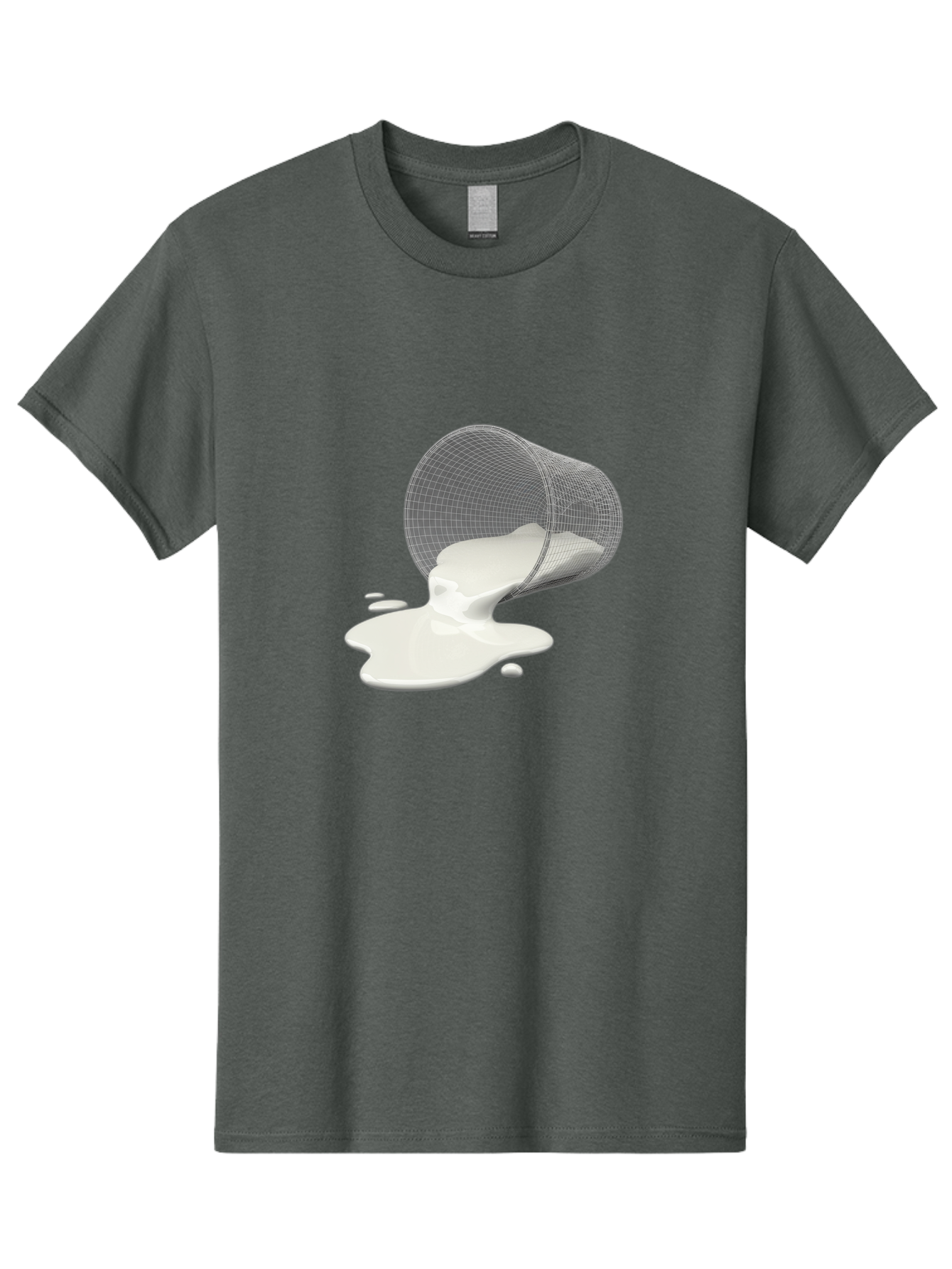 Wire-Basket-Spilling-Milk Men'S Graphic Tee, 100% Cotton, Comfortable Casual Summer Wear, Machine Washable, Vintage Camera, Old Camera, Antique Camera, Black Camera, Classic Photography, Photography Equipment, Nostalgic Device, Film Camera, Bap007 15