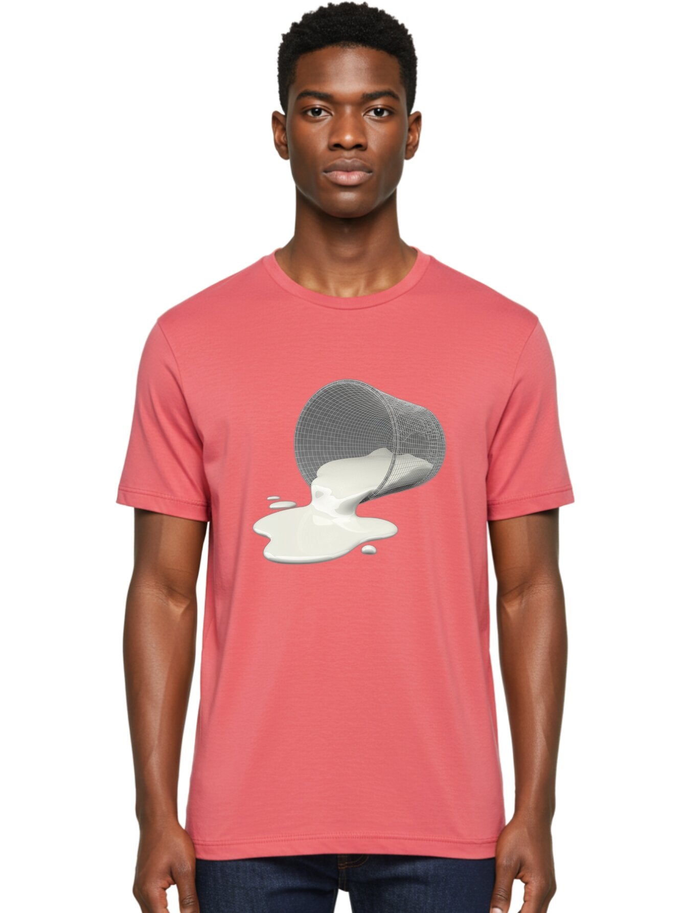 Wire-Basket-Spilling-Milk Men'S Graphic Tee, 100% Cotton, Comfortable Casual Summer Wear, Machine Washable, Vintage Camera, Old Camera, Antique Camera, Black Camera, Classic Photography, Photography Equipment, Nostalgic Device, Film Camera, Bap007 28