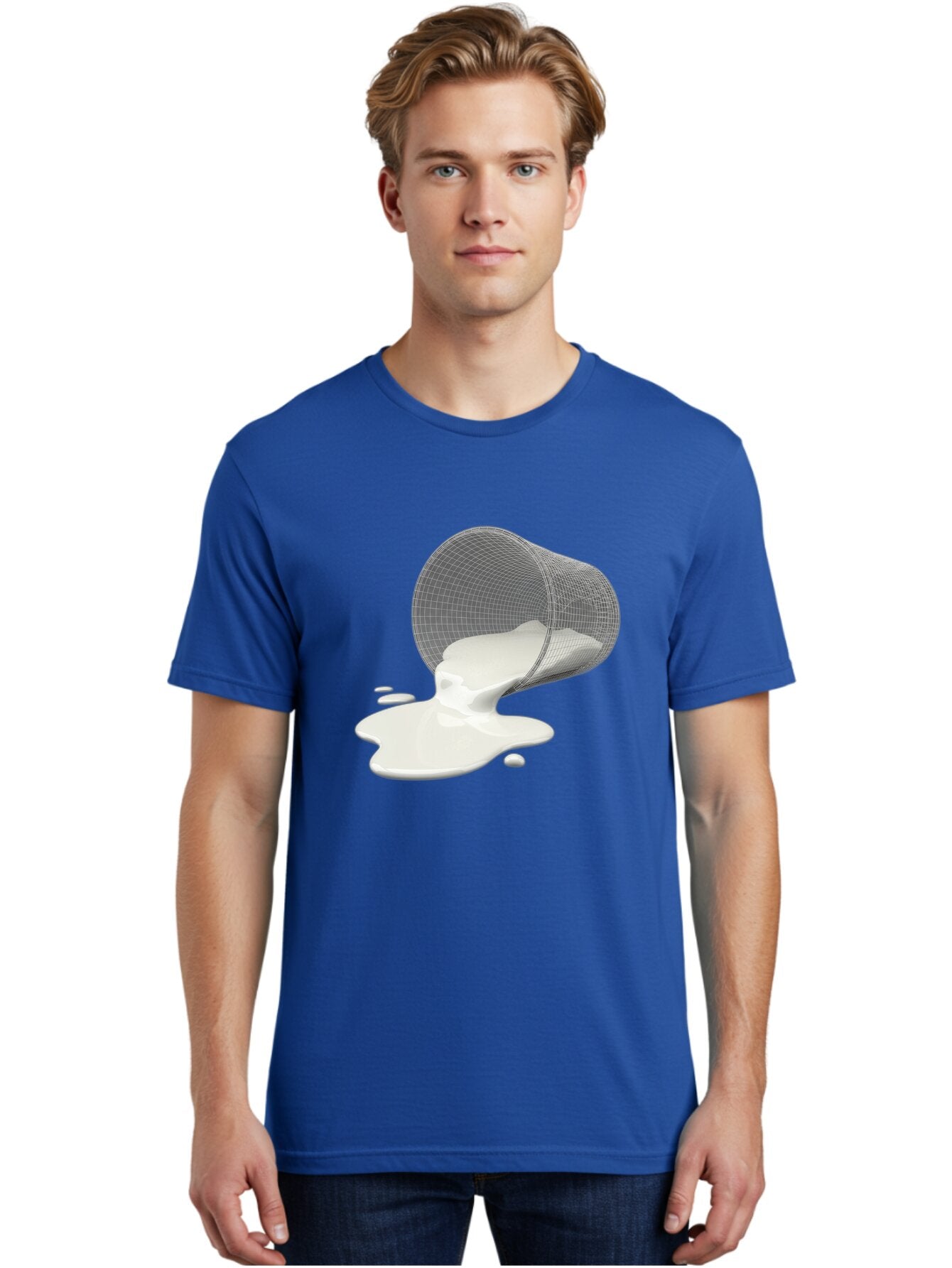 Wire-Basket-Spilling-Milk Men'S Graphic Tee, 100% Cotton, Comfortable Casual Summer Wear, Machine Washable, Vintage Camera, Old Camera, Antique Camera, Black Camera, Classic Photography, Photography Equipment, Nostalgic Device, Film Camera, Bap007 21