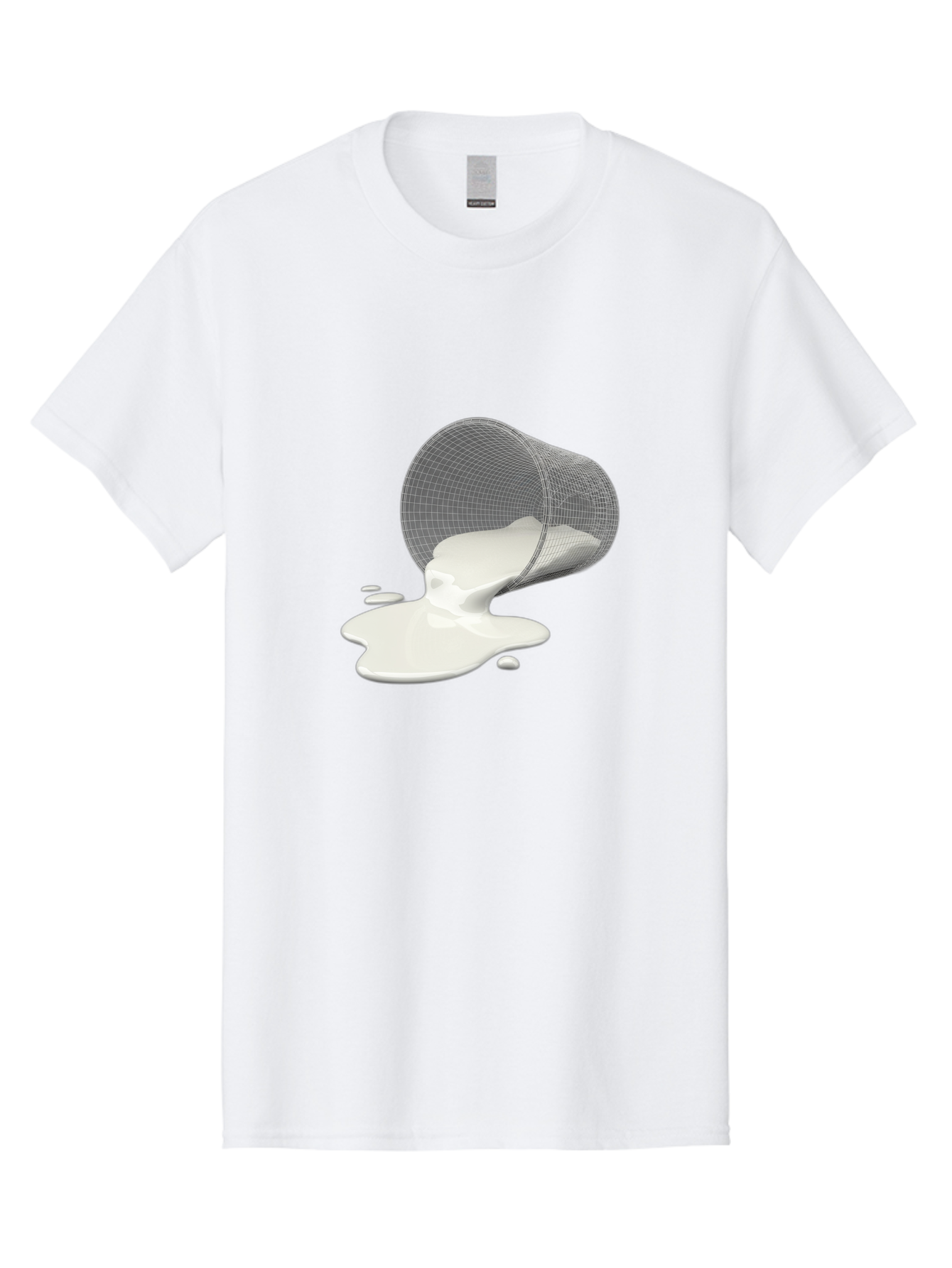 Wire-Basket-Spilling-Milk Men'S Graphic Tee, 100% Cotton, Comfortable Casual Summer Wear, Machine Washable, Vintage Camera, Old Camera, Antique Camera, Black Camera, Classic Photography, Photography Equipment, Nostalgic Device, Film Camera, Bap007 13