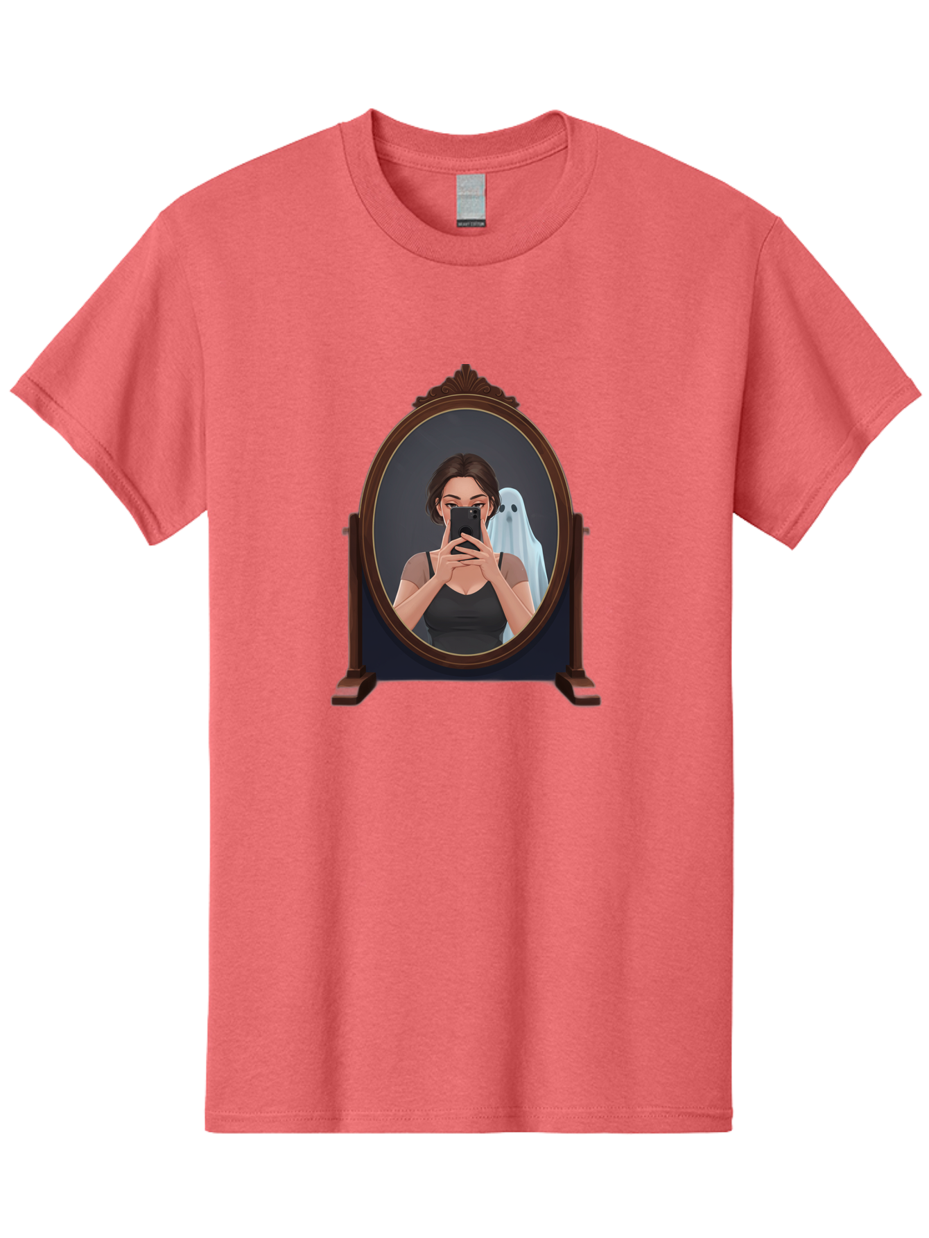 Woman-And-Ghost Men'S Graphic Tee, 100% Cotton, Comfortable Casual Summer Wear, Machine Washable, Vintage Camera, Old Camera, Antique Camera, Black Camera, Classic Photography, Photography Equipment, Nostalgic Device, Film Camera, Camera Art Bap008 12