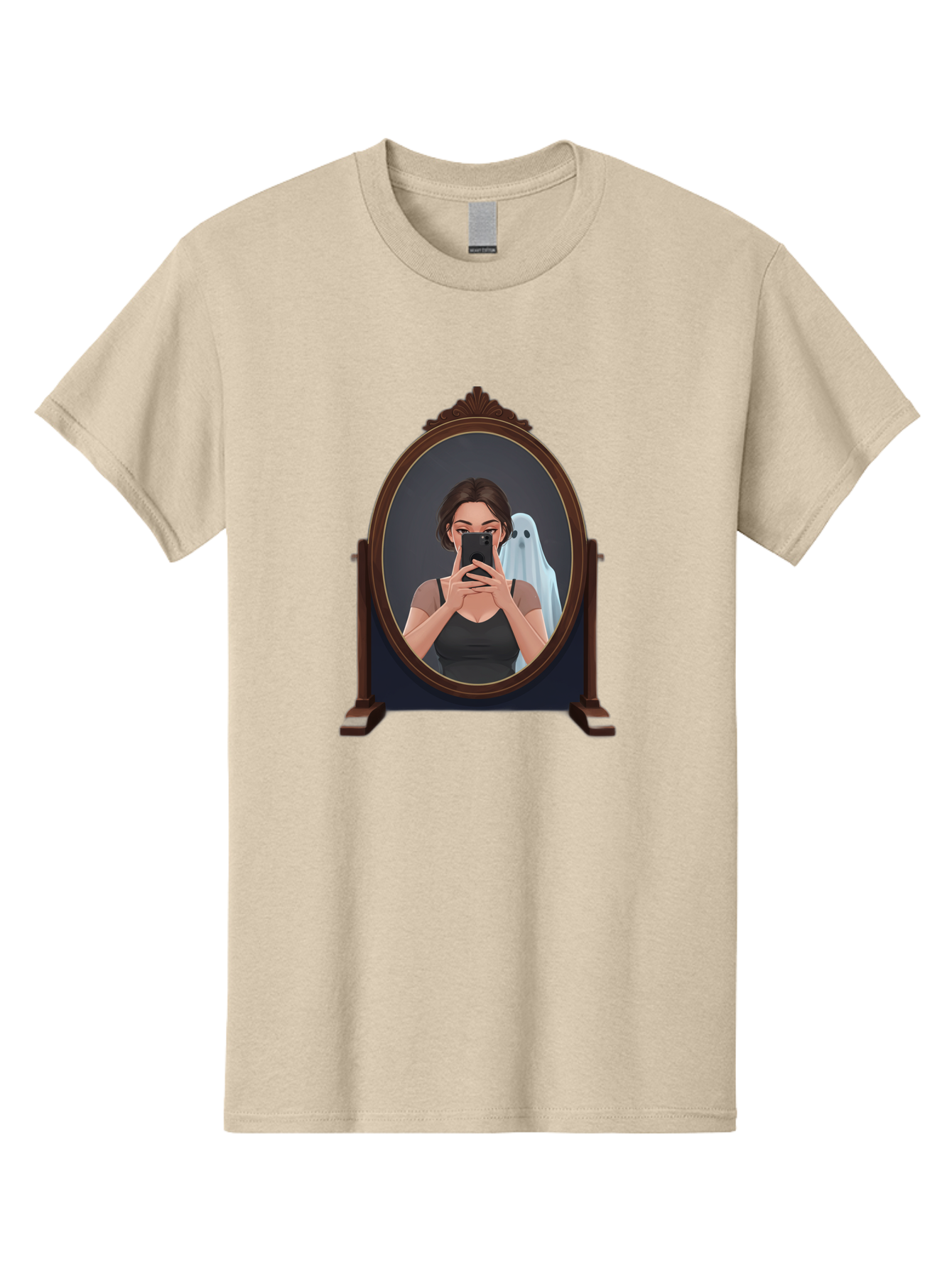 Woman-And-Ghost Men'S Graphic Tee, 100% Cotton, Comfortable Casual Summer Wear, Machine Washable, Vintage Camera, Old Camera, Antique Camera, Black Camera, Classic Photography, Photography Equipment, Nostalgic Device, Film Camera, Camera Art Bap008 9