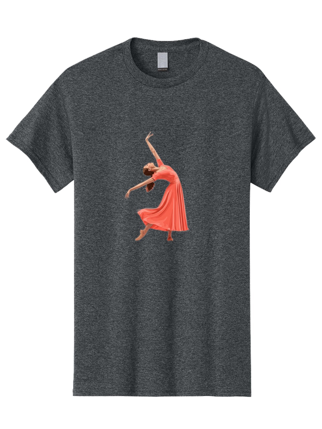 Woman-In-Coral-Dress-Dancing Men'S Graphic Tee, 100% Cotton, Comfortable Casual Summer Wear, Machine Washable, Vintage Camera, Old Camera, Antique Camera, Black Camera, Classic Photography, Photography Equipment, Nostalgic Device, Film Camera, Bap010 7