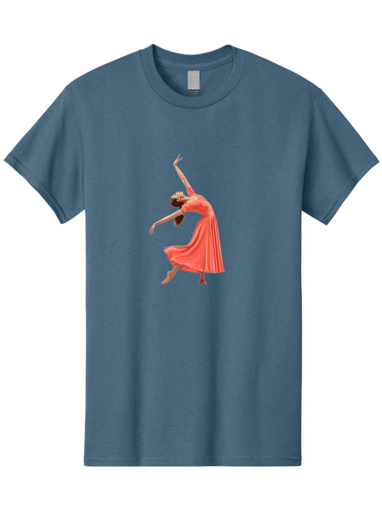 Woman-In-Coral-Dress-Dancing Men'S Graphic Tee, 100% Cotton, Comfortable Casual Summer Wear, Machine Washable, Vintage Camera, Old Camera, Antique Camera, Black Camera, Classic Photography, Photography Equipment, Nostalgic Device, Film Camera, Bap010 3