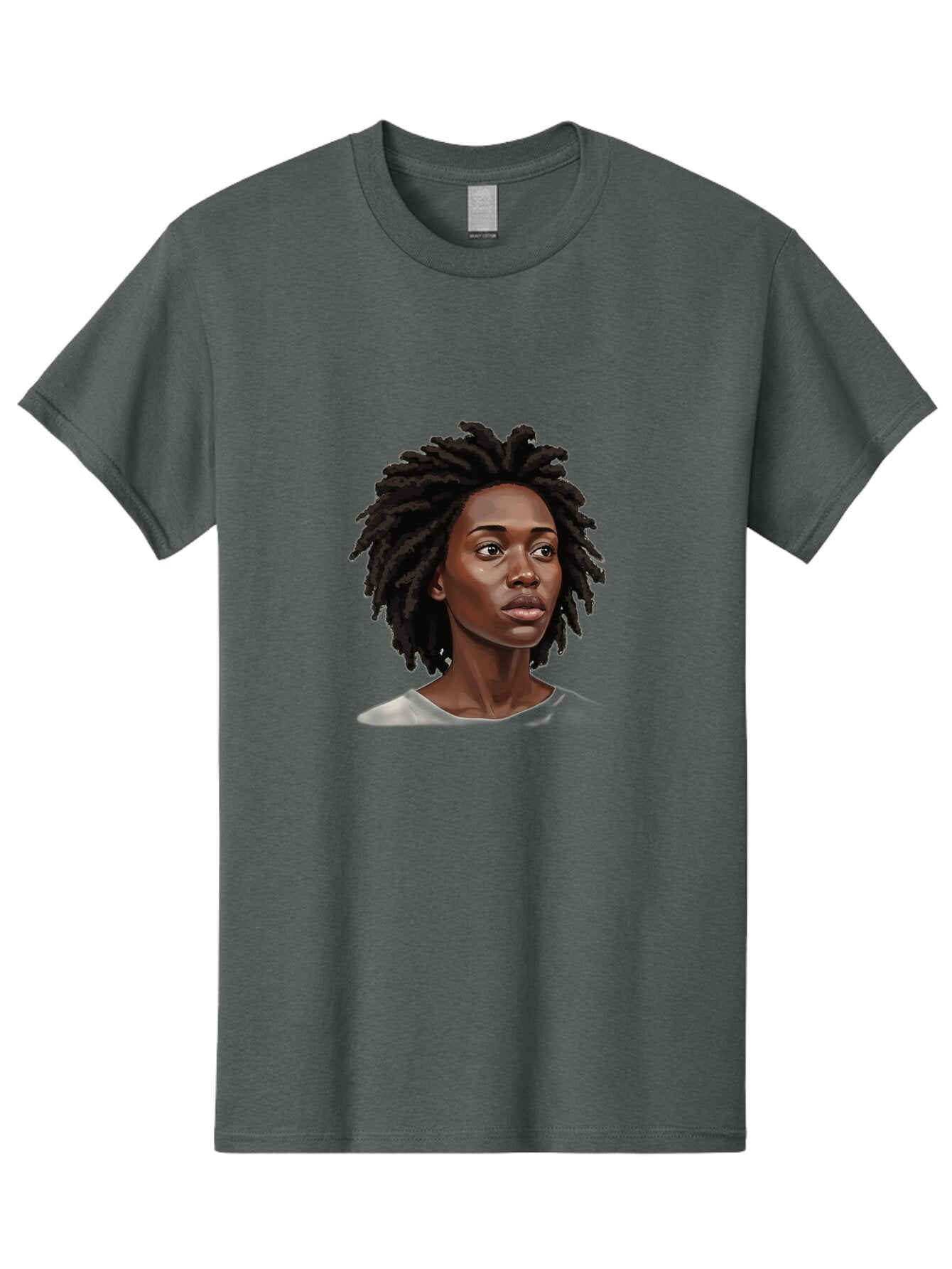 Woman-With-Dreadlocks Men'S Graphic Tee, 100% Cotton, Comfortable Casual Summer Wear, Machine Washable, Vintage Camera, Old Camera, Antique Camera, Black Camera, Classic Photography, Photography Equipment, Nostalgic Device, Film Camera, Bap018 3