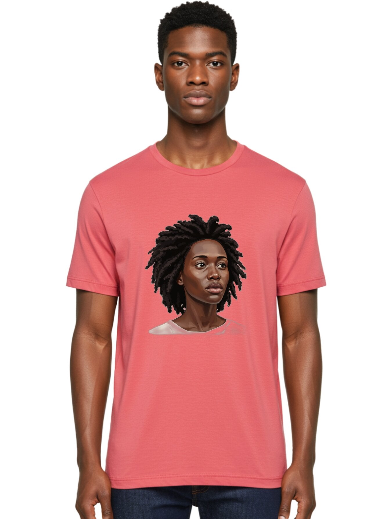 Woman-With-Dreadlocks Men'S Graphic Tee, 100% Cotton, Comfortable Casual Summer Wear, Machine Washable, Vintage Camera, Old Camera, Antique Camera, Black Camera, Classic Photography, Photography Equipment, Nostalgic Device, Film Camera, Bap018 17