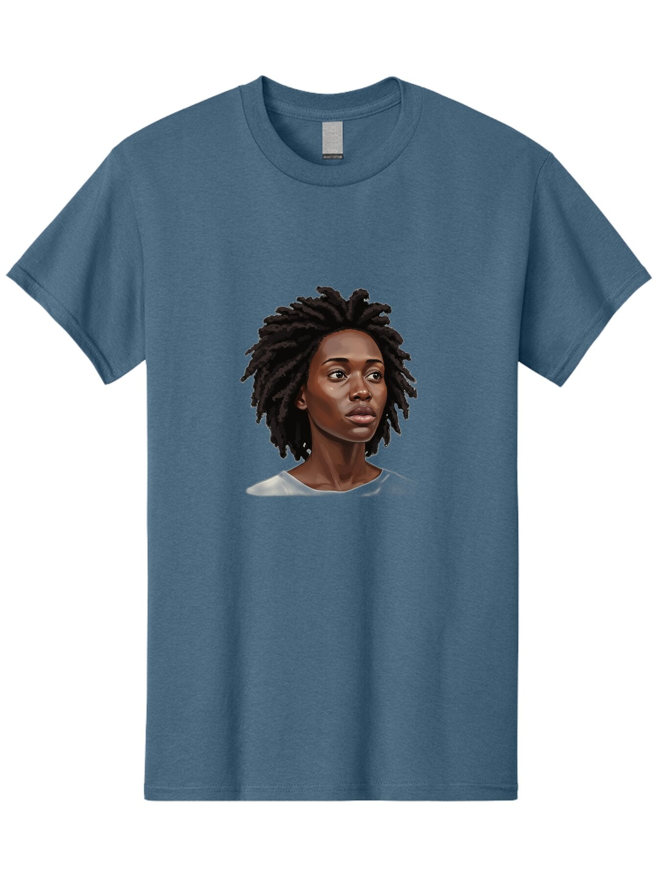 Woman-With-Dreadlocks Men'S Graphic Tee, 100% Cotton, Comfortable Casual Summer Wear, Machine Washable, Vintage Camera, Old Camera, Antique Camera, Black Camera, Classic Photography, Photography Equipment, Nostalgic Device, Film Camera, Bap018 7
