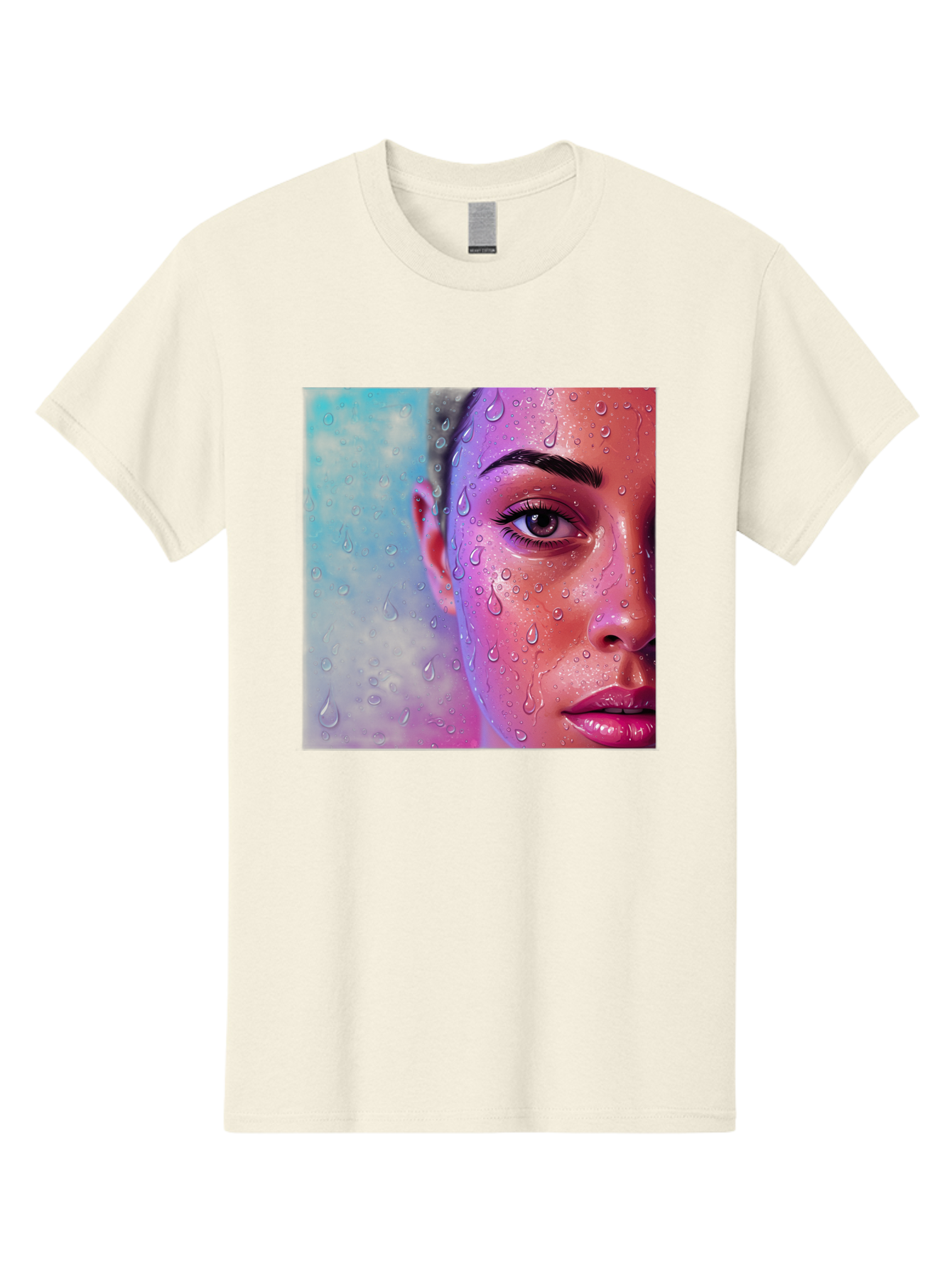 Woman-With-Water-Droplets Men'S Graphic Tee, 100% Cotton, Comfortable Casual Summer Wear, Machine Washable, Vintage Camera, Old Camera, Antique Camera, Black Camera, Classic Photography, Photography Equipment, Nostalgic Device, Film Camera, Bap020 3