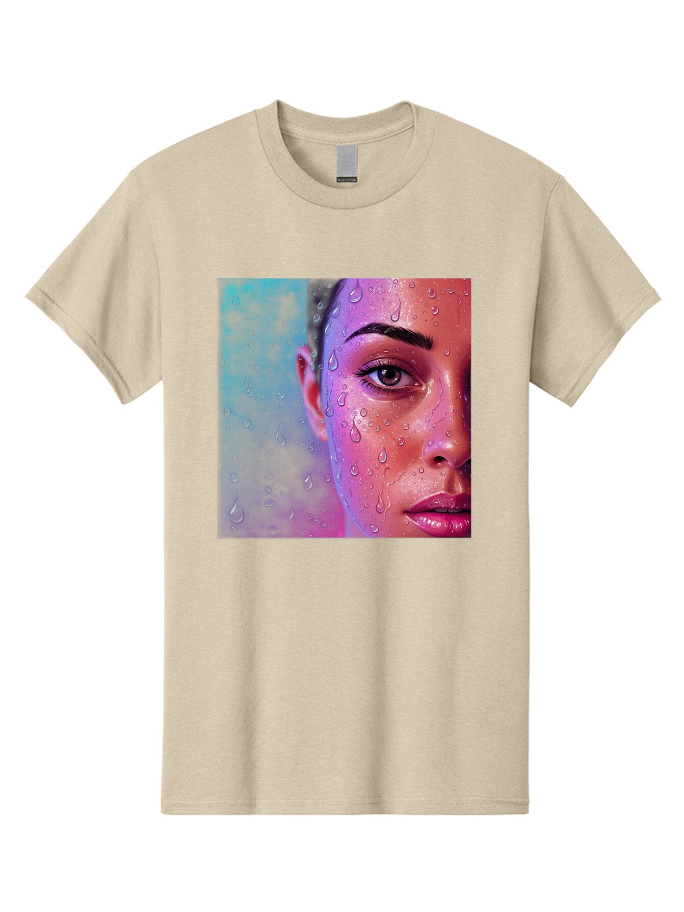 Woman-With-Water-Droplets Men'S Graphic Tee, 100% Cotton, Comfortable Casual Summer Wear, Machine Washable, Vintage Camera, Old Camera, Antique Camera, Black Camera, Classic Photography, Photography Equipment, Nostalgic Device, Film Camera, Bap020 15