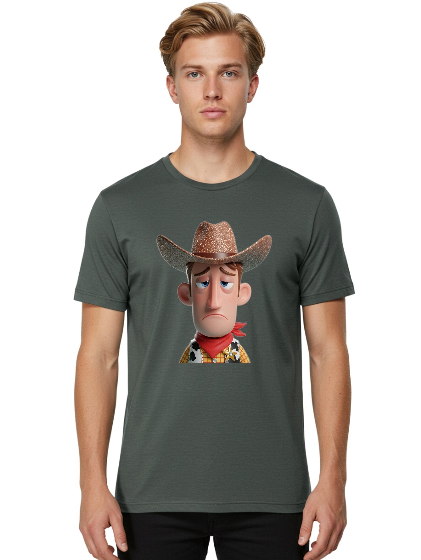 Woody-1 Men'S Graphic Tee, 100% Cotton, Comfortable Casual Summer Wear, Machine Washable, Vintage Camera, Old Camera, Antique Camera, Black Camera, Classic Photography, Photography Equipment, Nostalgic Device, Film Camera, Camera Art Bap021 24