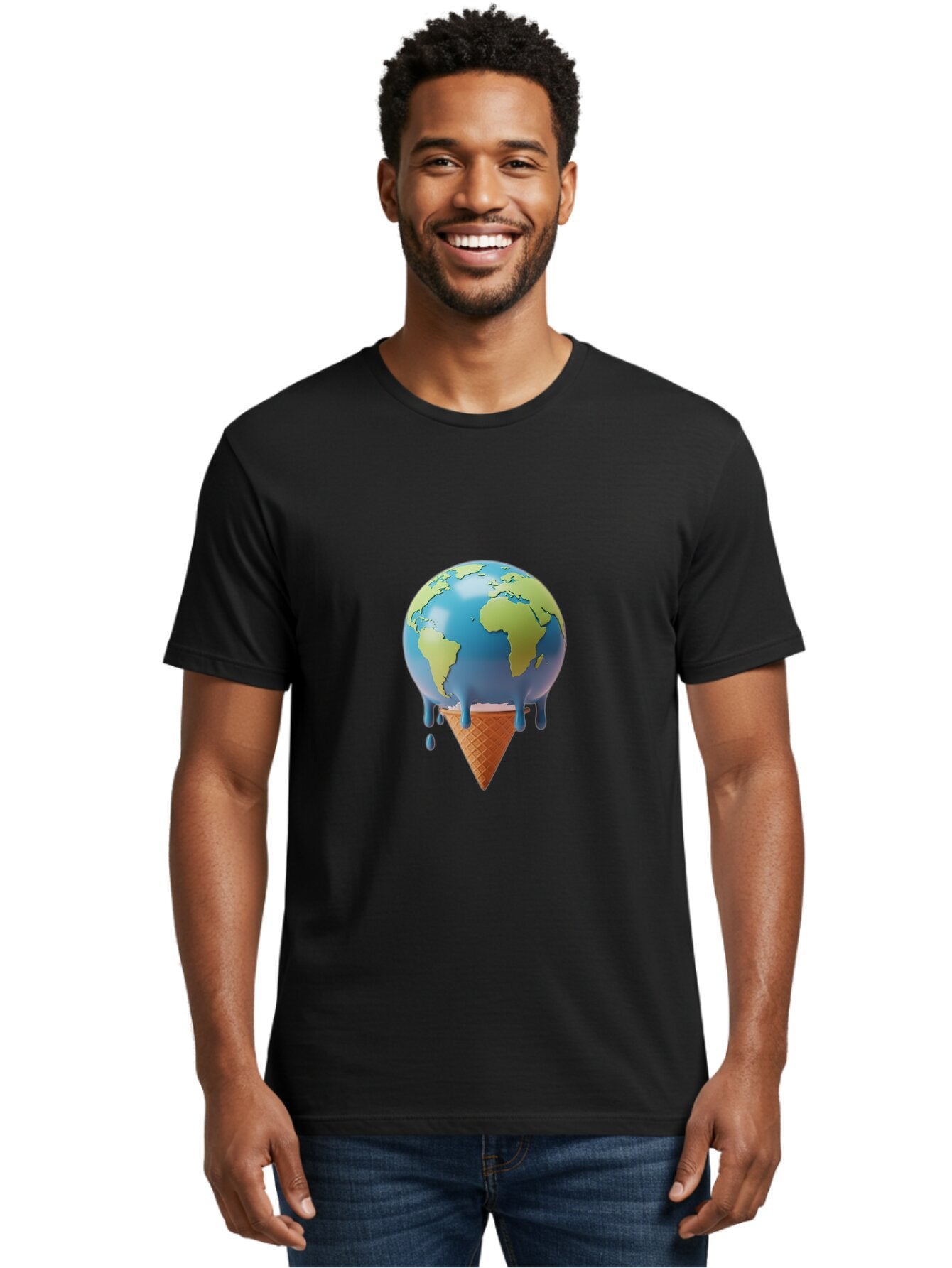 World-Ice-Cream-Cone Men'S Graphic Tee, 100% Cotton, Comfortable Casual Summer Wear, Machine Washable, Vintage Camera, Old Camera, Antique Camera, Black Camera, Classic Photography, Photography Equipment, Nostalgic Device, Film Camera, Bap023 16