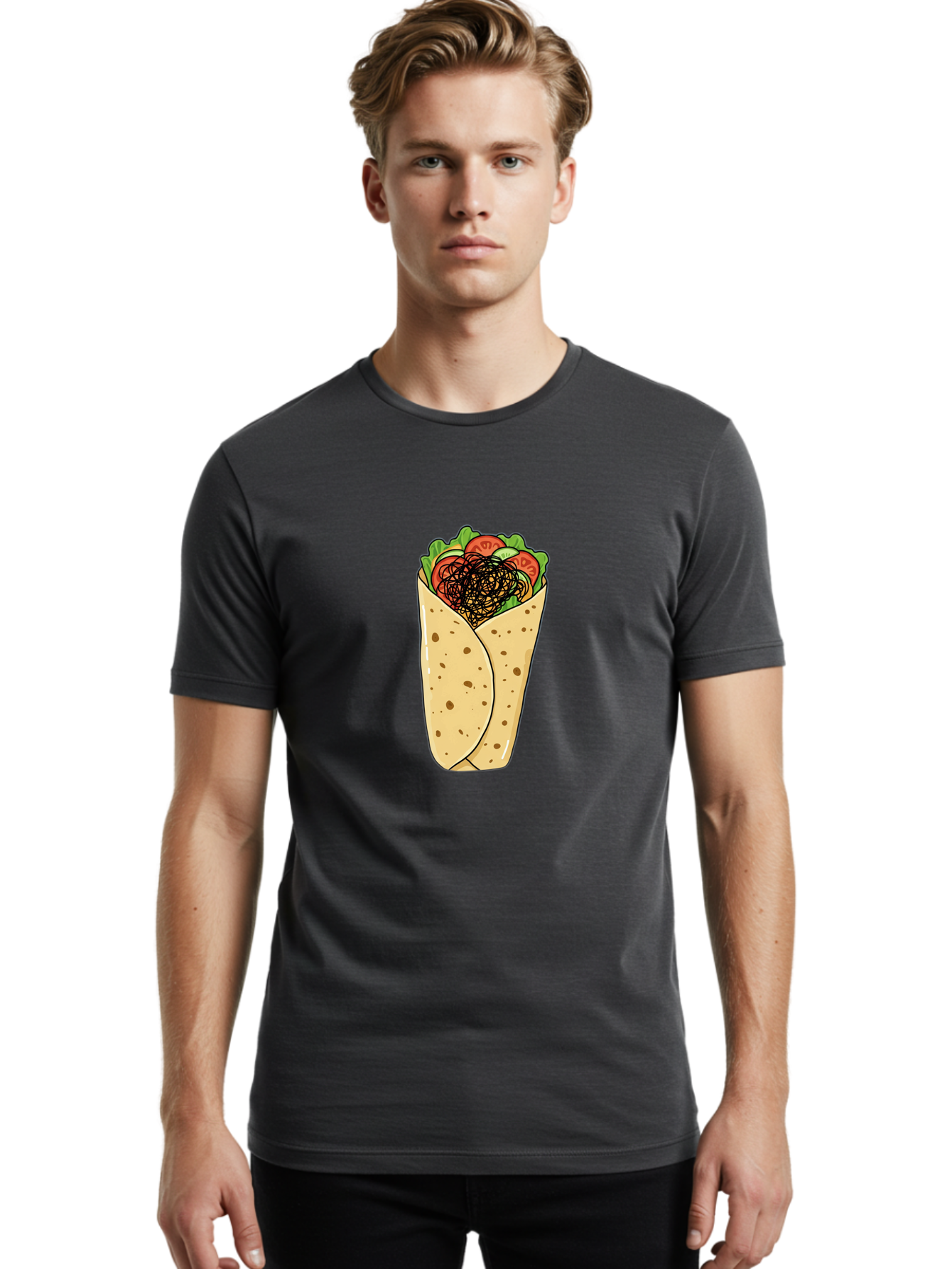 Wrap Men'S Graphic Tee, 100% Cotton, Comfortable Casual Summer Wear, Machine Washable, Vintage Camera, Old Camera, Antique Camera, Black Camera, Classic Photography, Photography Equipment, Nostalgic Device, Film Camera, Camera Art Bap025 30