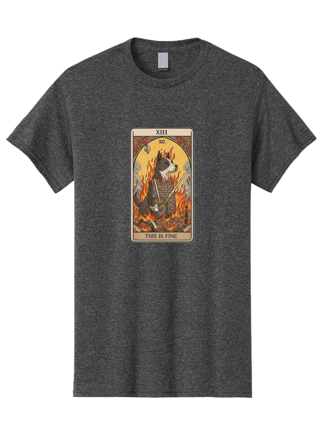 Xiii-Tarot-Card Men'S Graphic Tee, 100% Cotton, Comfortable Casual Summer Wear, Machine Washable, Vintage Camera, Old Camera, Antique Camera, Black Camera, Classic Photography, Photography Equipment, Nostalgic Device, Film Camera, Camera Art Bap026 9