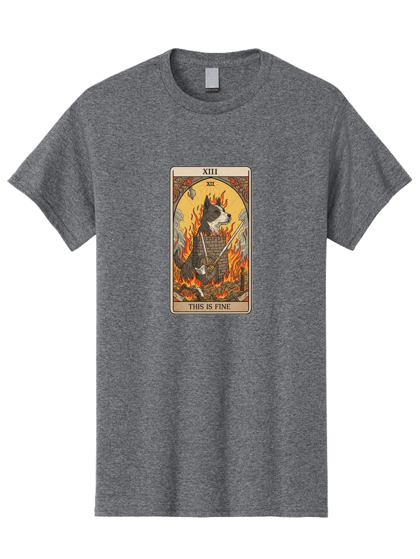Xiii-Tarot-Card Men'S Graphic Tee, 100% Cotton, Comfortable Casual Summer Wear, Machine Washable, Vintage Camera, Old Camera, Antique Camera, Black Camera, Classic Photography, Photography Equipment, Nostalgic Device, Film Camera, Camera Art Bap026