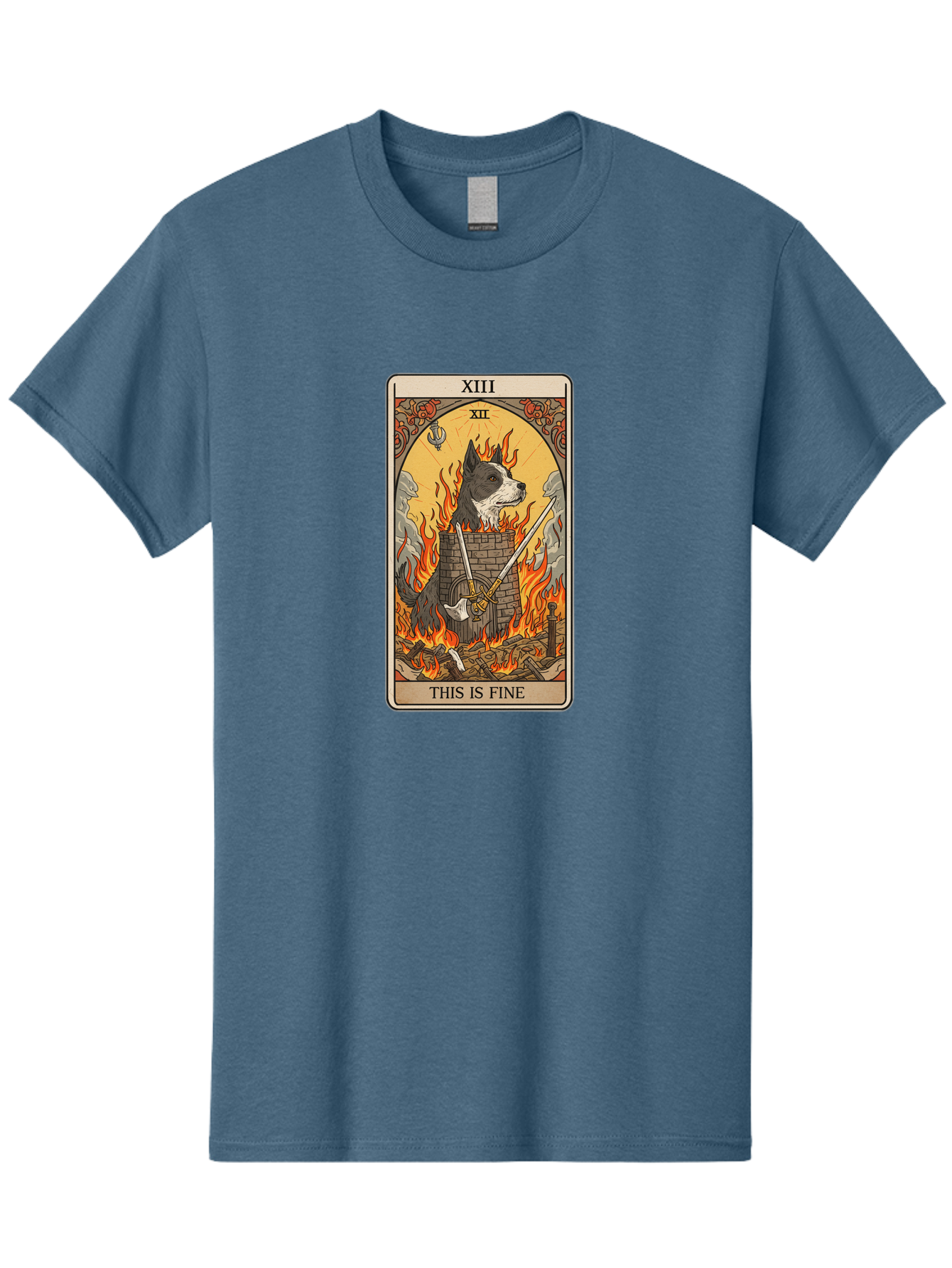 Xiii-Tarot-Card Men'S Graphic Tee, 100% Cotton, Comfortable Casual Summer Wear, Machine Washable, Vintage Camera, Old Camera, Antique Camera, Black Camera, Classic Photography, Photography Equipment, Nostalgic Device, Film Camera, Camera Art Bap026