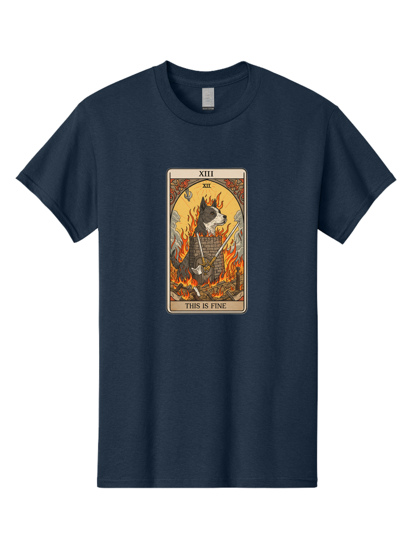 Xiii-Tarot-Card Men'S Graphic Tee, 100% Cotton, Comfortable Casual Summer Wear, Machine Washable, Vintage Camera, Old Camera, Antique Camera, Black Camera, Classic Photography, Photography Equipment, Nostalgic Device, Film Camera, Camera Art Bap026 5