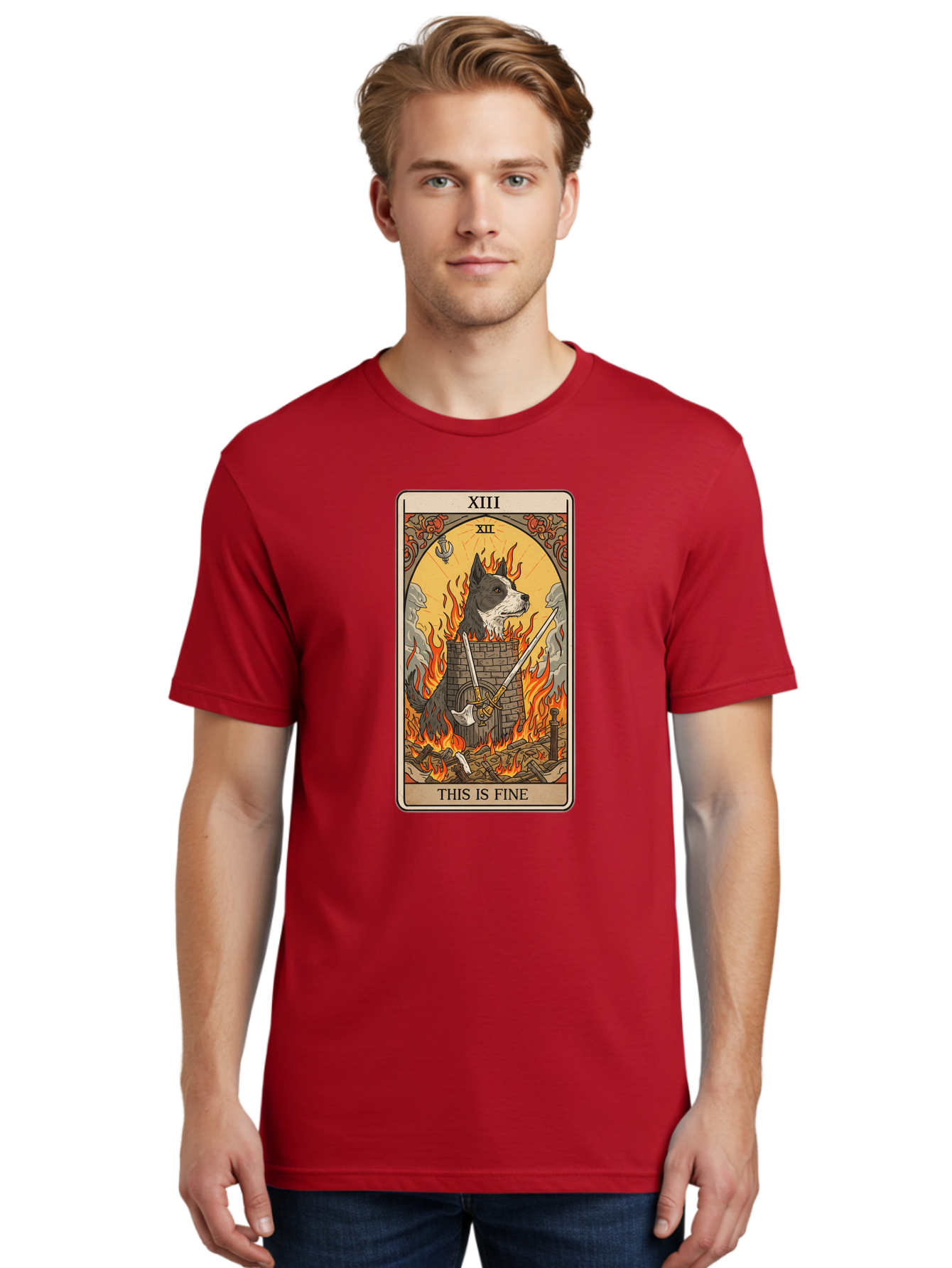 Xiii-Tarot-Card Men'S Graphic Tee, 100% Cotton, Comfortable Casual Summer Wear, Machine Washable, Vintage Camera, Old Camera, Antique Camera, Black Camera, Classic Photography, Photography Equipment, Nostalgic Device, Film Camera, Camera Art Bap026 26